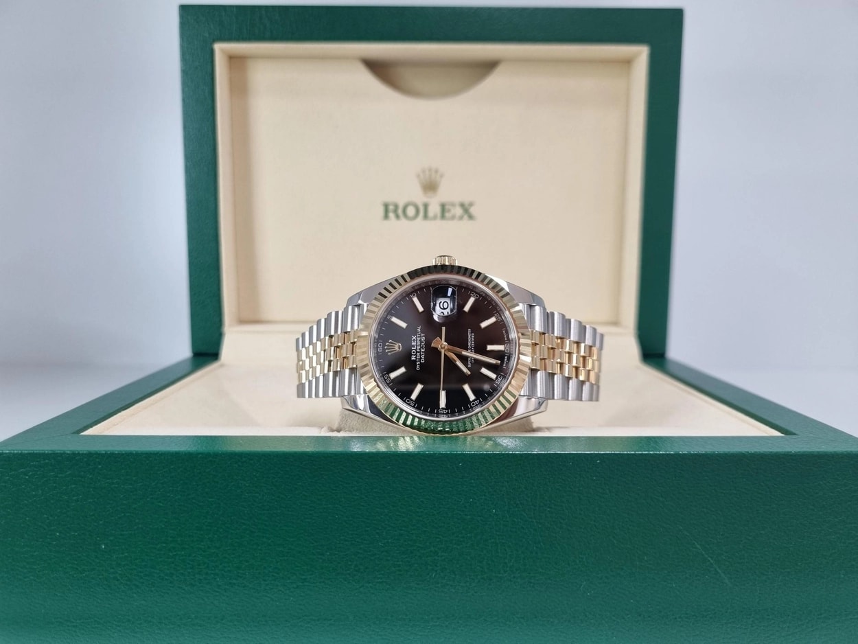 Rolex® Datejust 41 (41mm | 블랙 다이얼 | 바 인덱스 | 플루쥬빌)