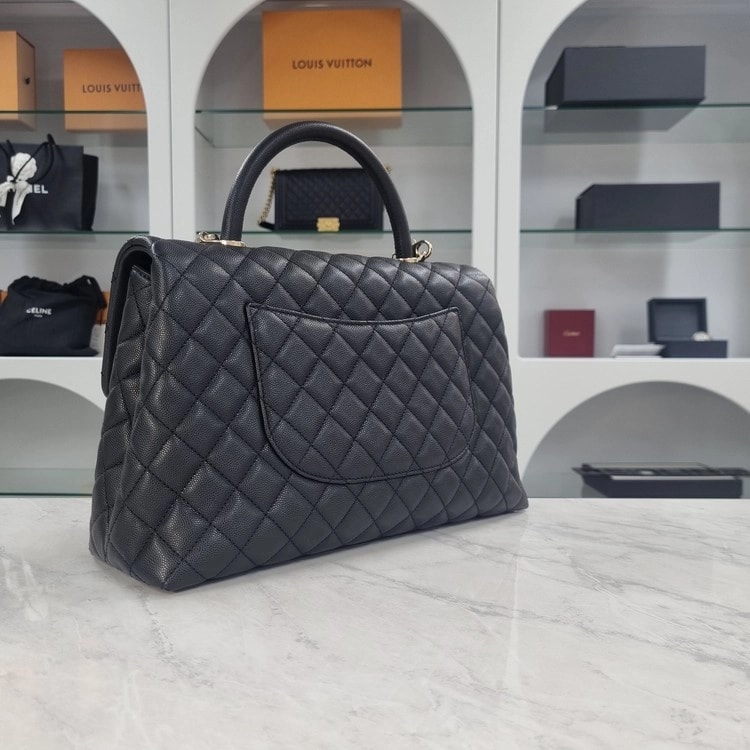 샤넬 | Coco Handle Flap Bag Large