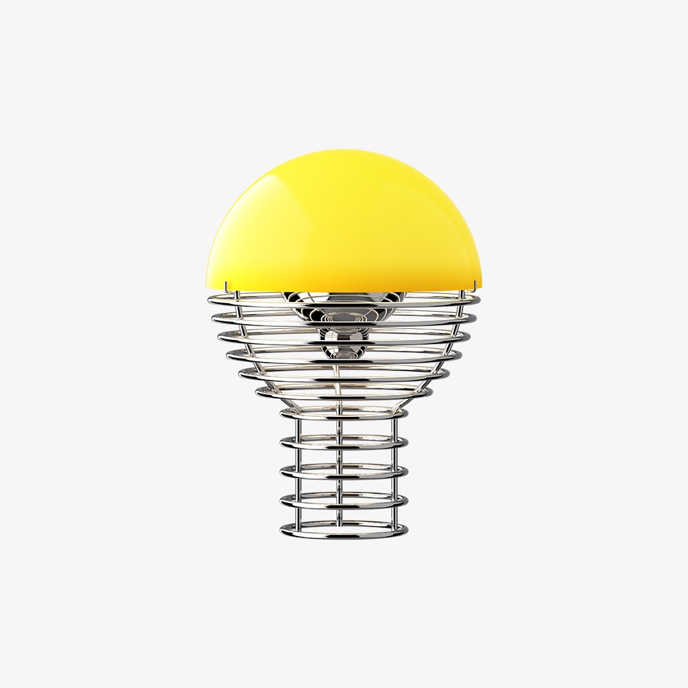 Verpan | Wire Portable Yellow