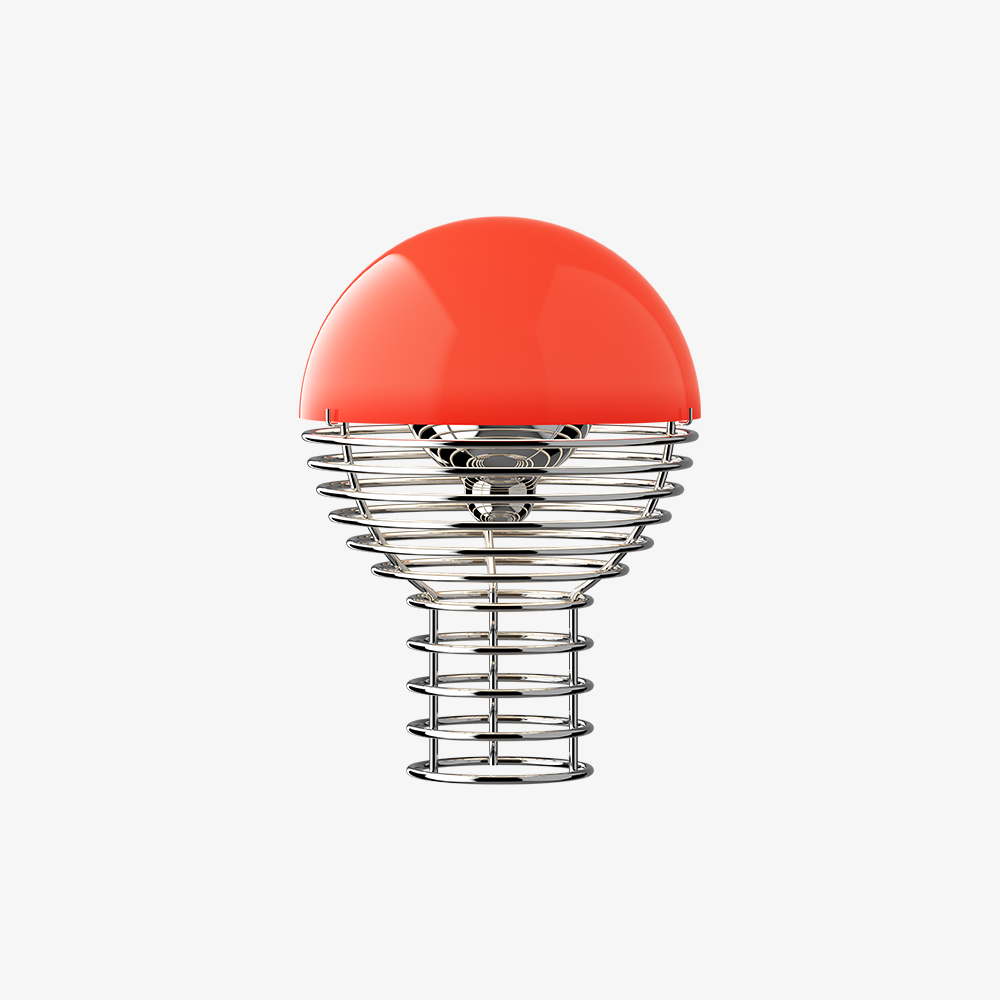 Verpan | Wire Portable Red