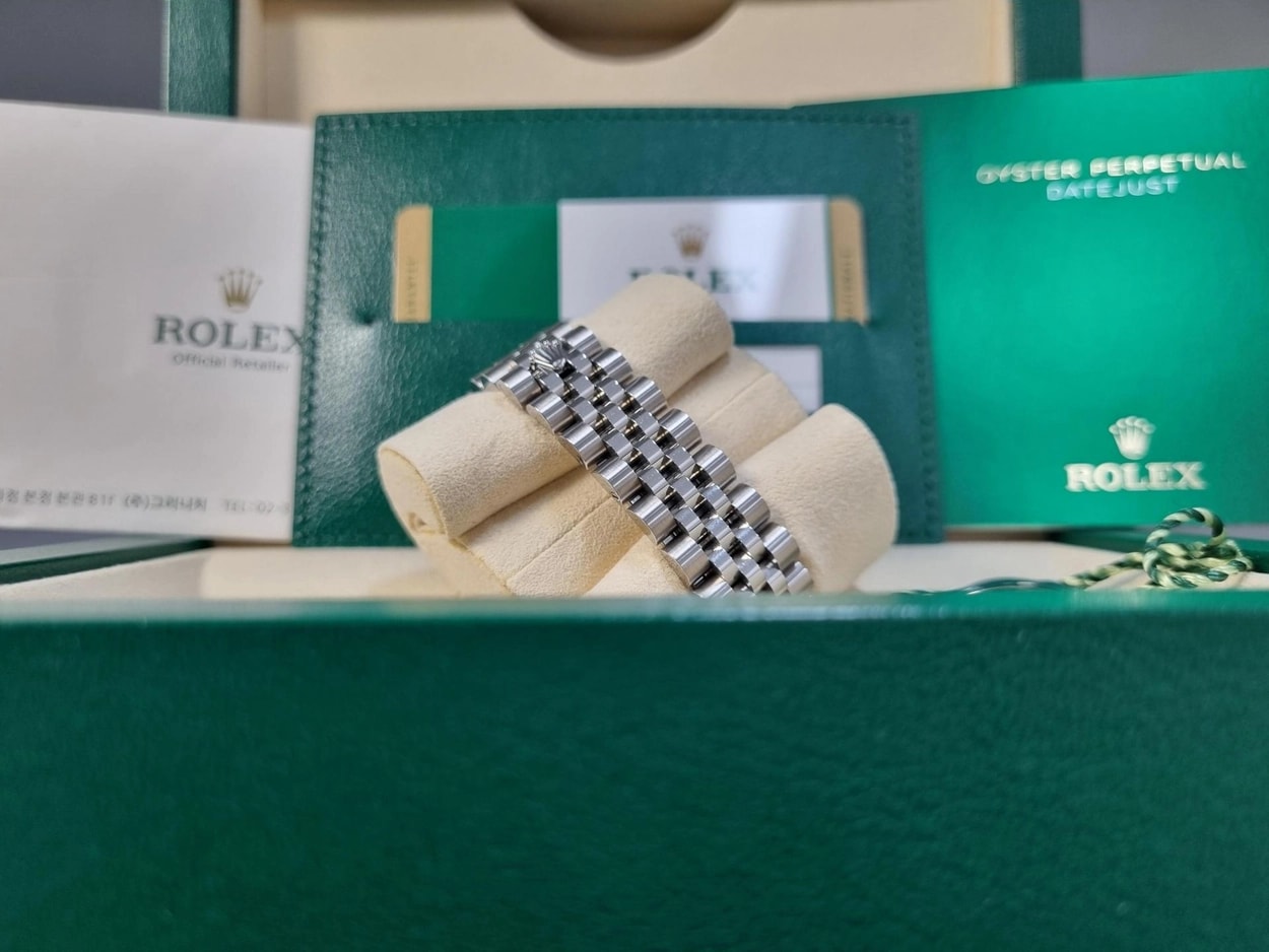 Rolex® Datejust 31 (31mm | 블루 다이얼 | 바 인덱스 | 플루쥬빌)