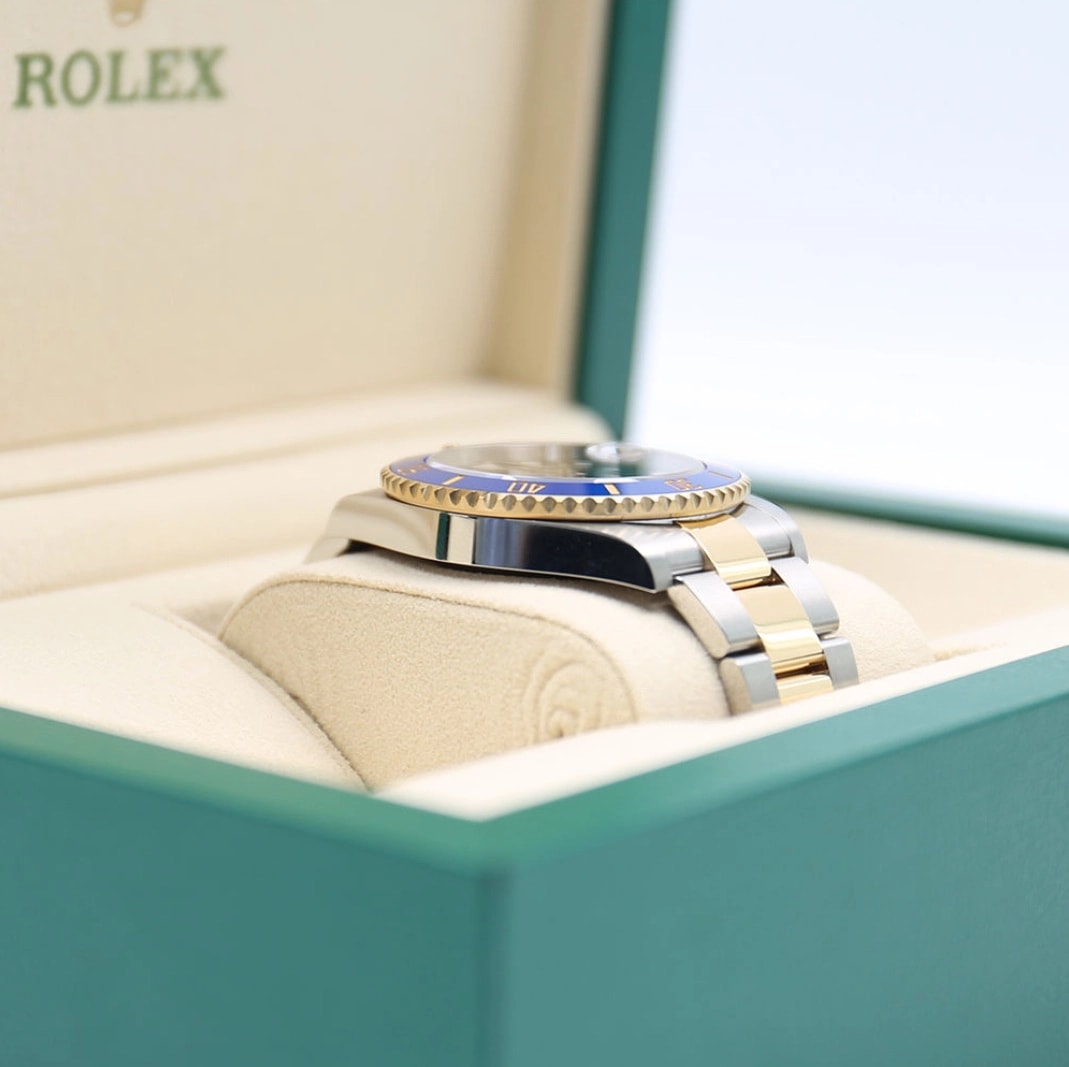 Rolex® Submariner Date 41 (41mm | 블루 다이얼 | 스틸 & 옐로우 골드 콤비)