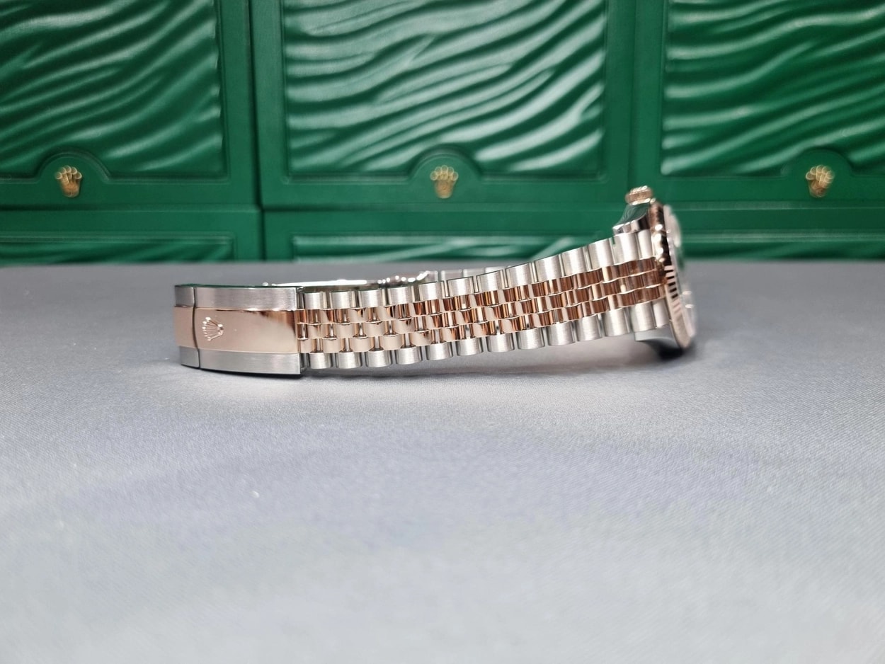 Rolex® Datejust 36 (36mm | 핑크 다이얼 | 69 다이아몬드 인덱스 | 로즈골드 | 플루쥬빌)