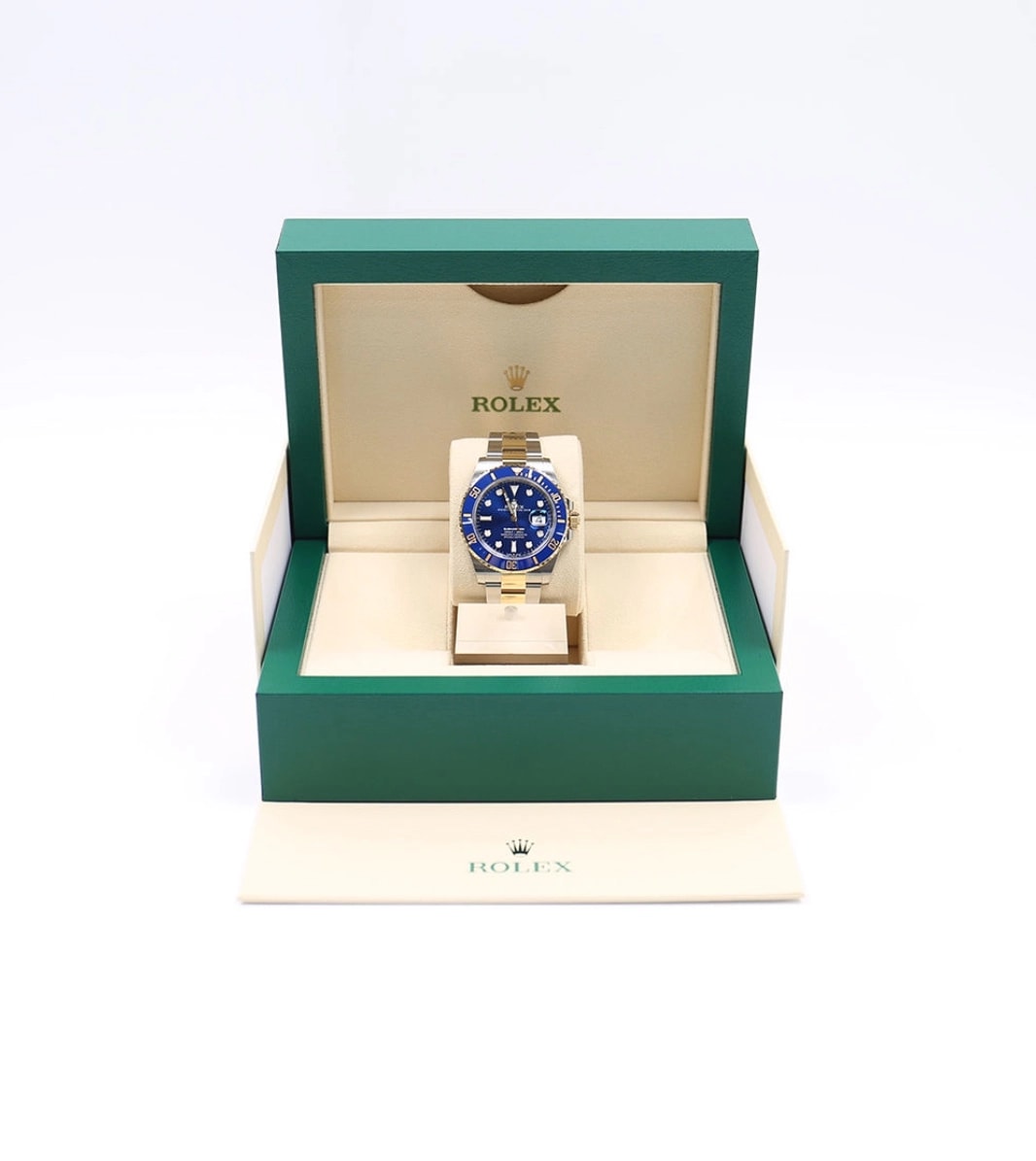 Rolex® Submariner Date 41 (41mm | 블루 다이얼 | 스틸 & 옐로우 골드 콤비)