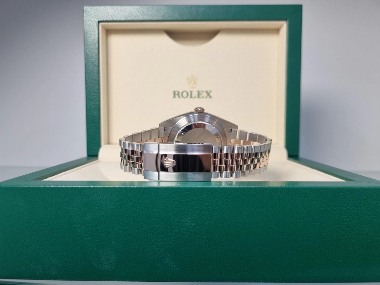 Rolex® Datejust 41 (41mm | 초코 바인덱스 | 로즈골드 | 플루쥬빌)