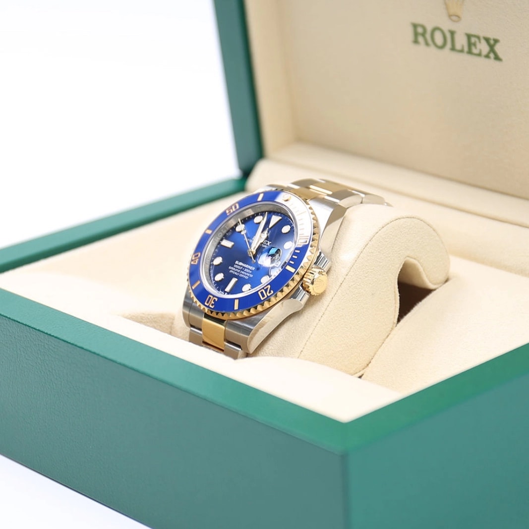 Rolex® Submariner Date 41 (41mm | 블루 다이얼 | 스틸 & 옐로우 골드 콤비)