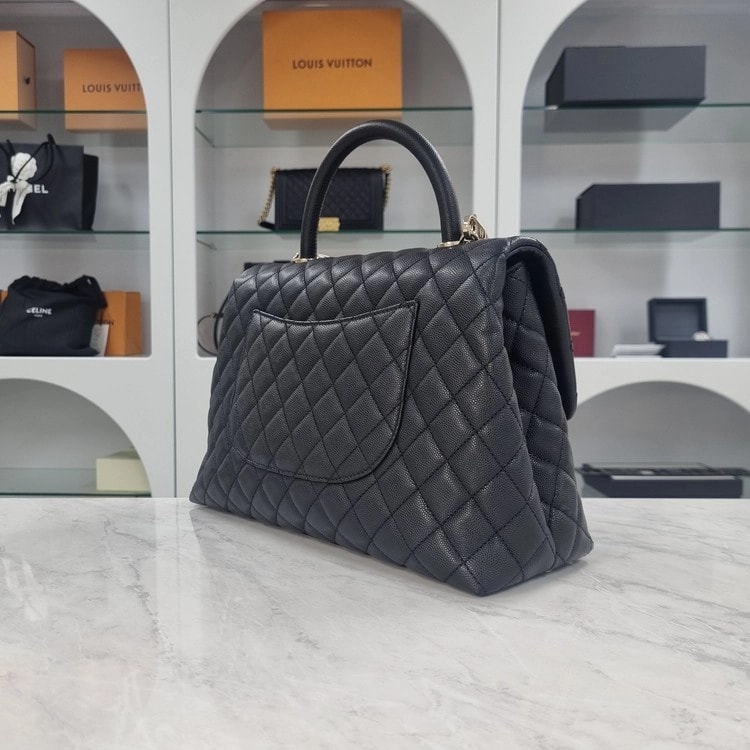 샤넬 | Coco Handle Flap Bag Large