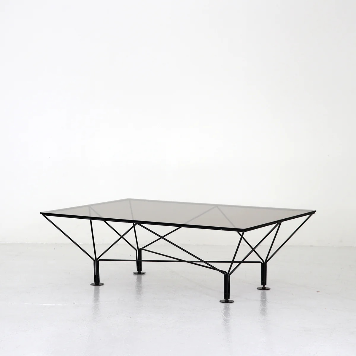 1970’s Netherlands Smoked Glass Coffee Table