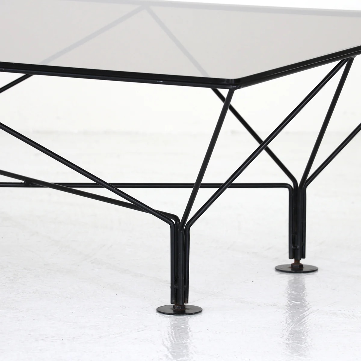 1970’s Netherlands Smoked Glass Coffee Table