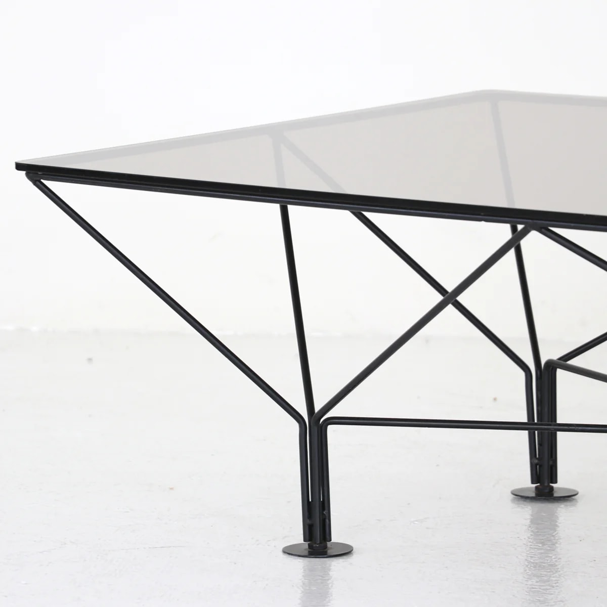 1970’s Netherlands Smoked Glass Coffee Table