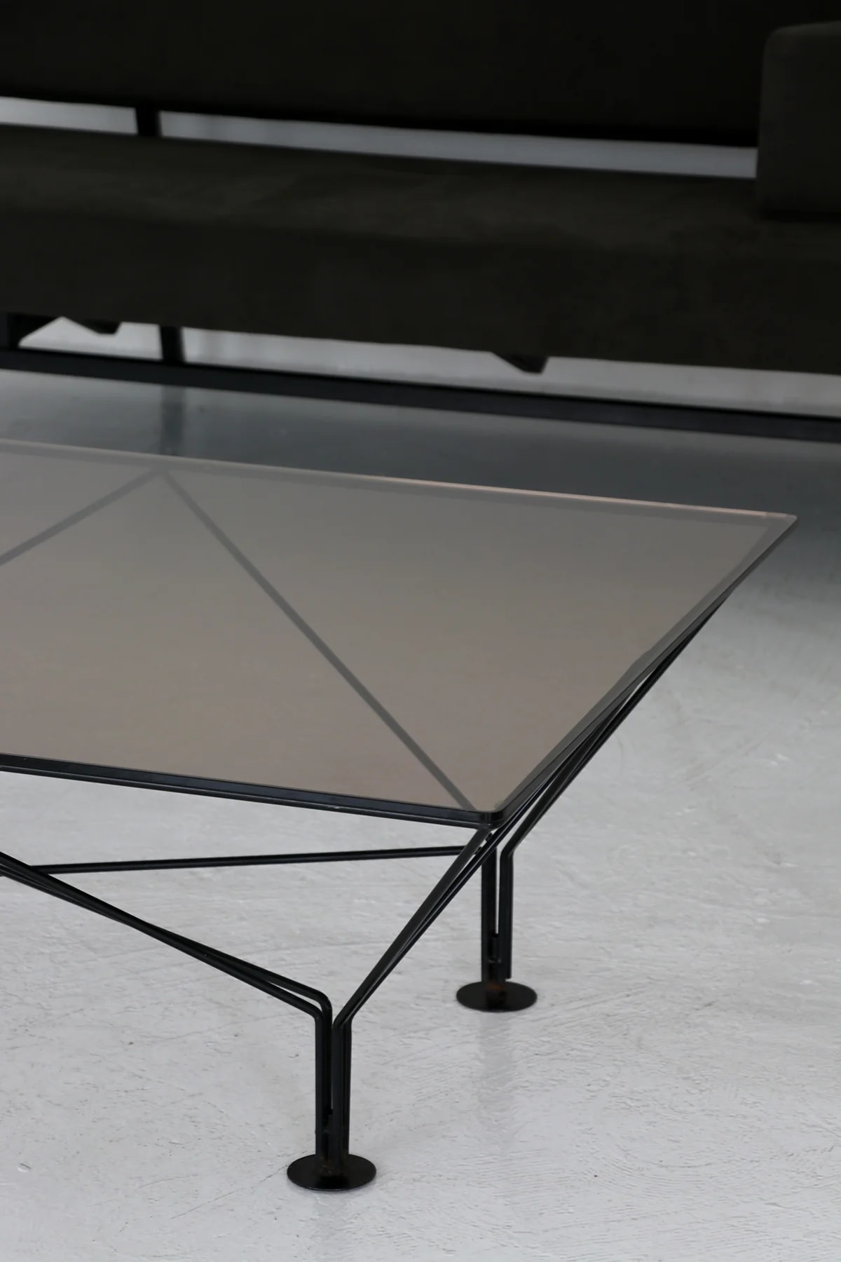 1970’s Netherlands Smoked Glass Coffee Table
