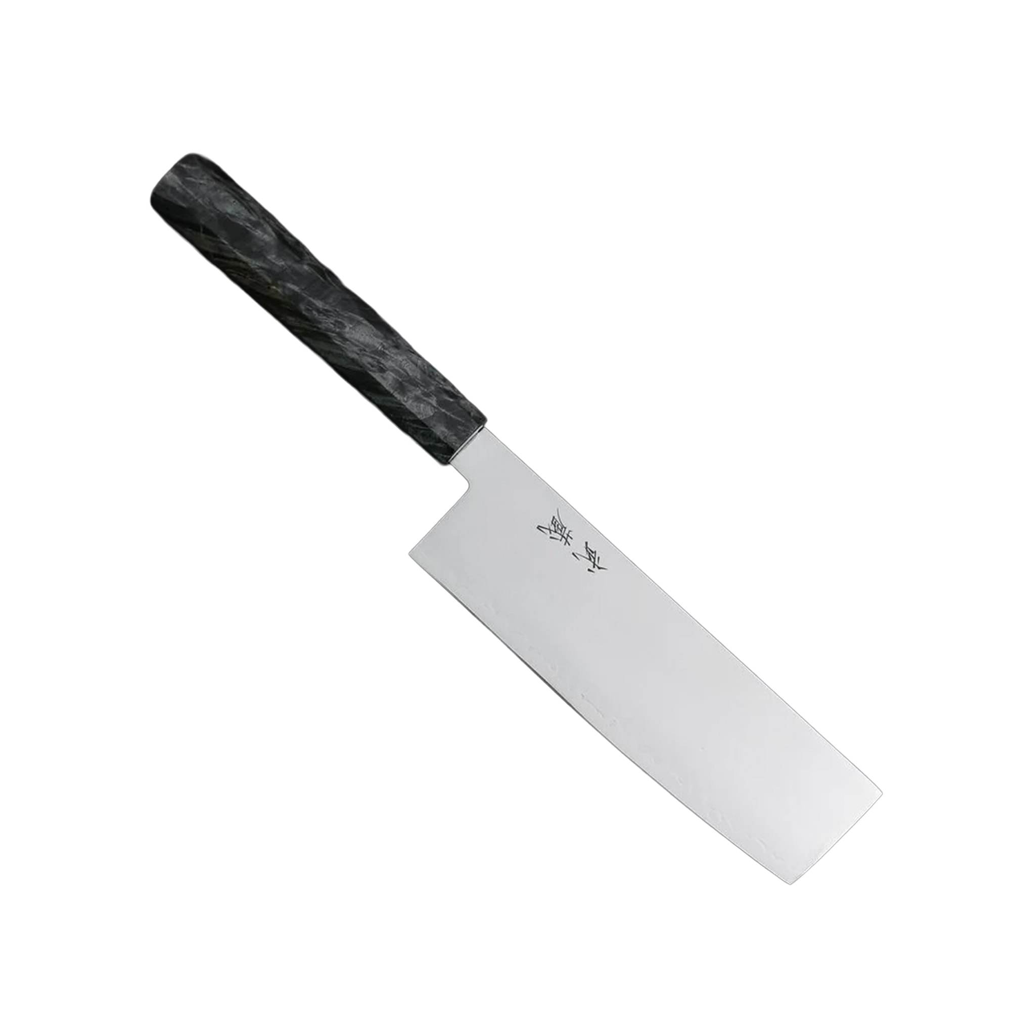 MUSASHI JAPAN | Nakiri VG-10 Damascus Gray Birch Handle 170mm (6.7”)