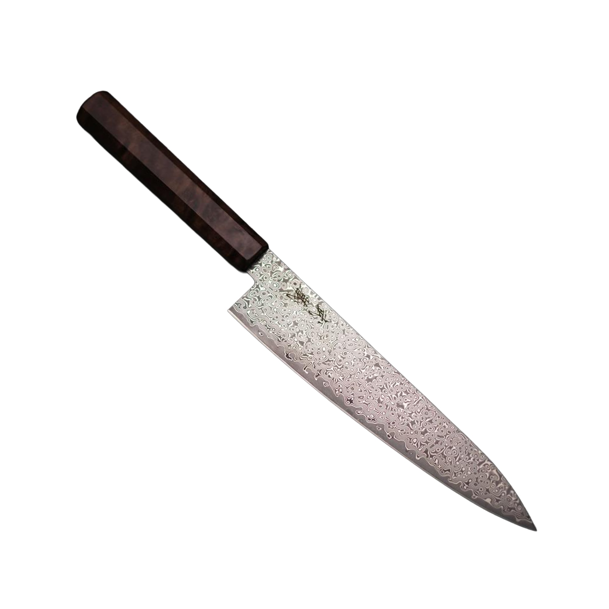 MUSASHI JAPAN | Gyuto VG-10 Damascus Brown Birch Handle 210mm (8.3”)