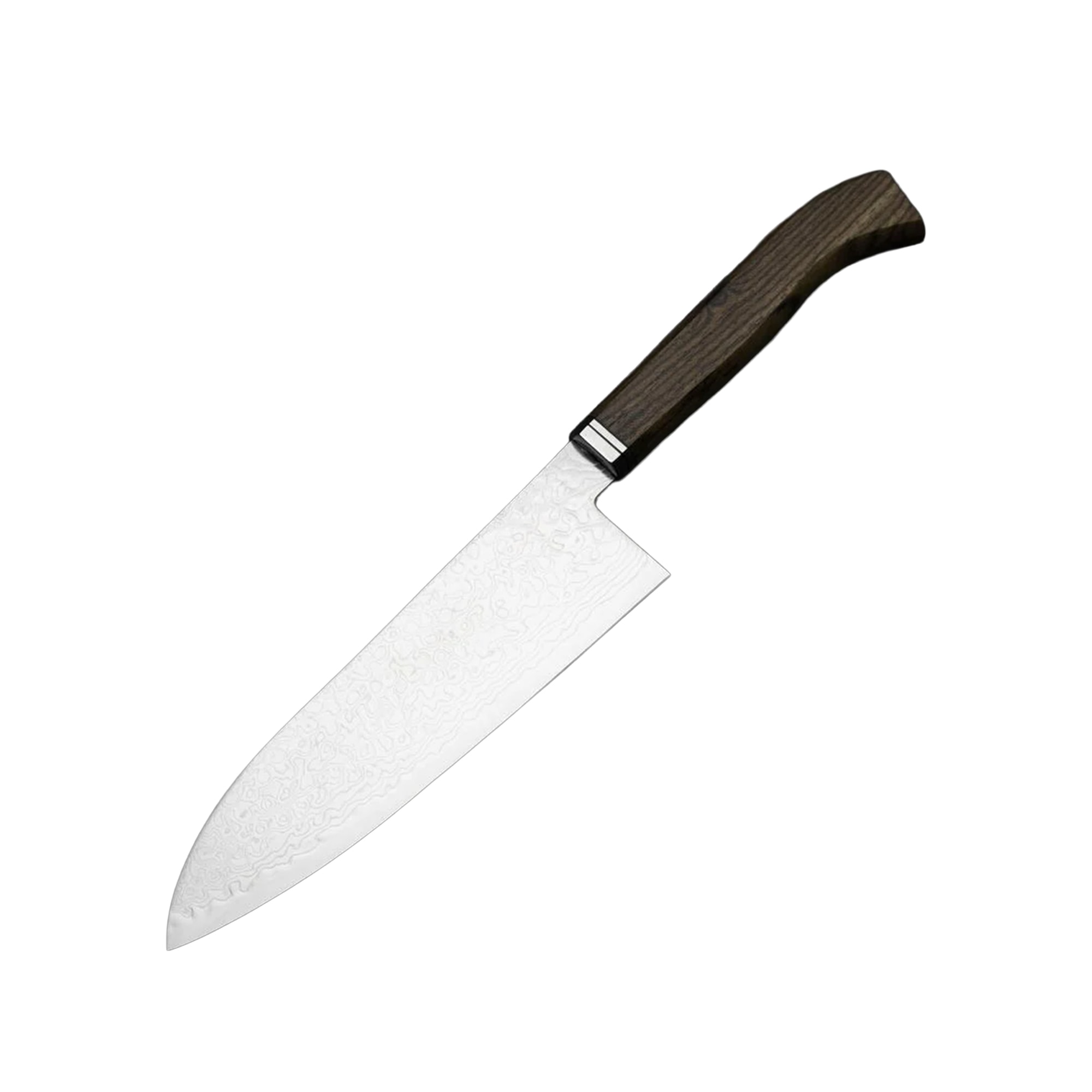 MUSASHI JAPAN | Santoku SG-2 Damascus Western Golden Ebony Handle 180mm (7”)