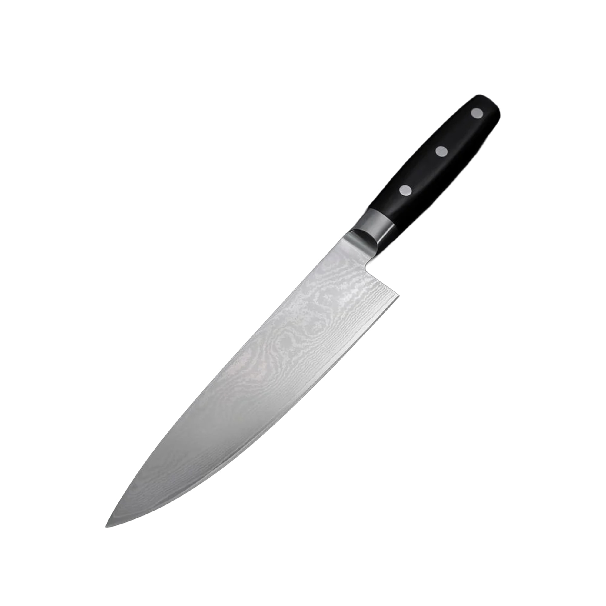 MUSASHI JAPAN | Gyuto VG-10 Damascus Western Round Handle 200mm (7.9”)