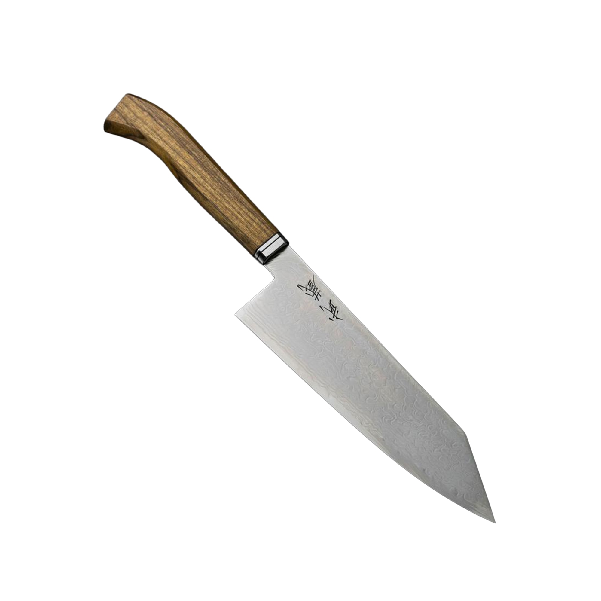 MUSASHI JAPAN | Bunka SG-2 Damascus Western Golden Ebony Handle 180mm (7”)