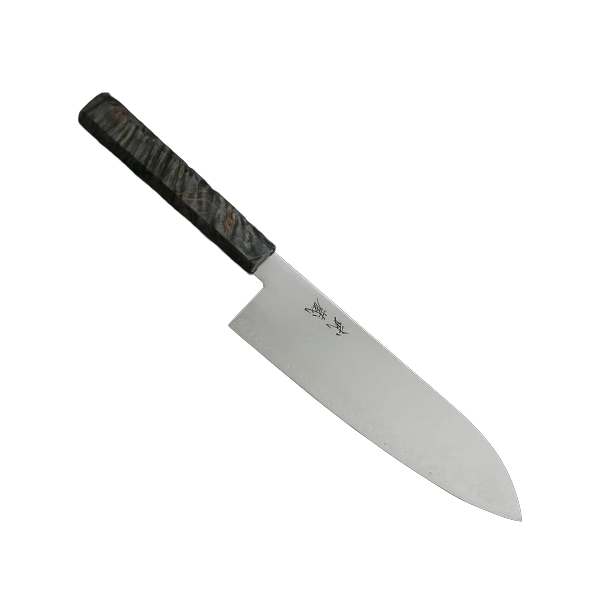 MUSASHI JAPAN | Santoku VG-10 Damascus Gray Birch Handle 180mm (7”)