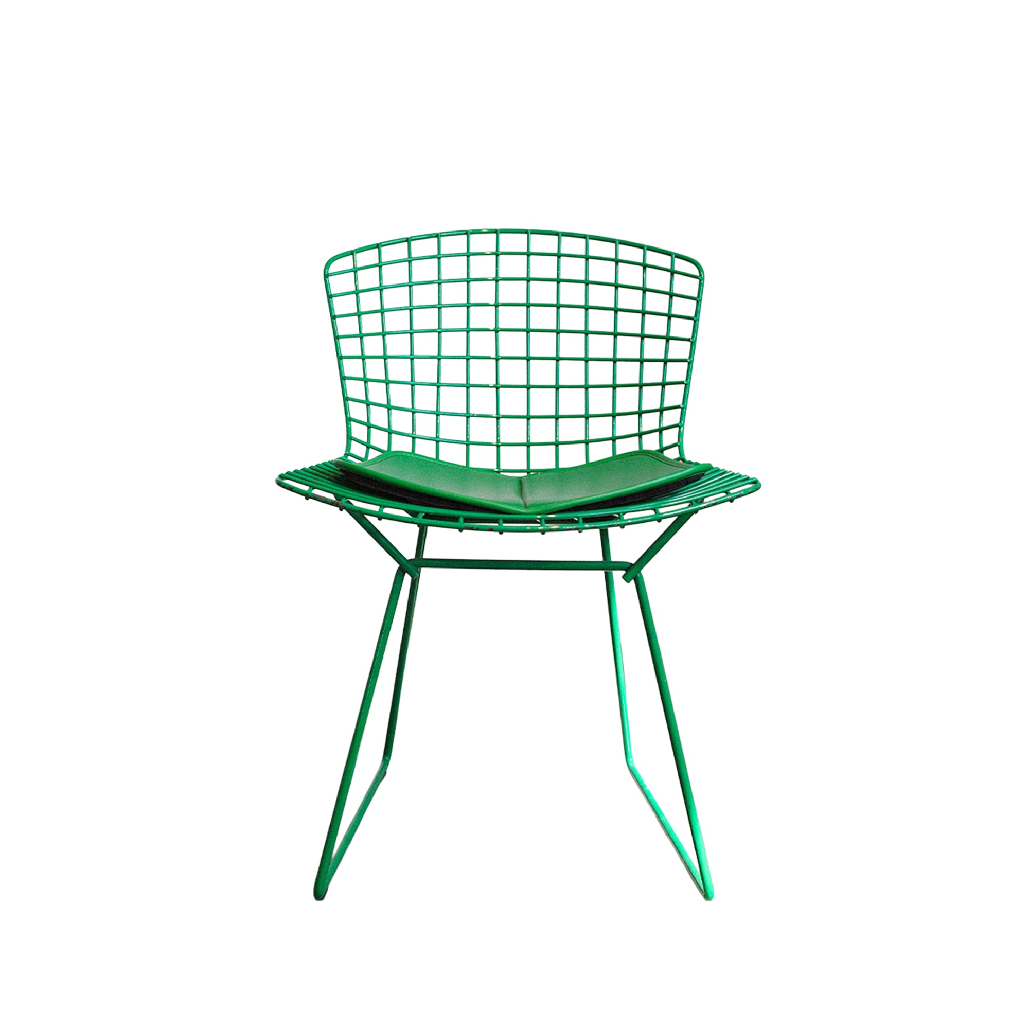 Knoll | Side Chair with Cushion (Green)