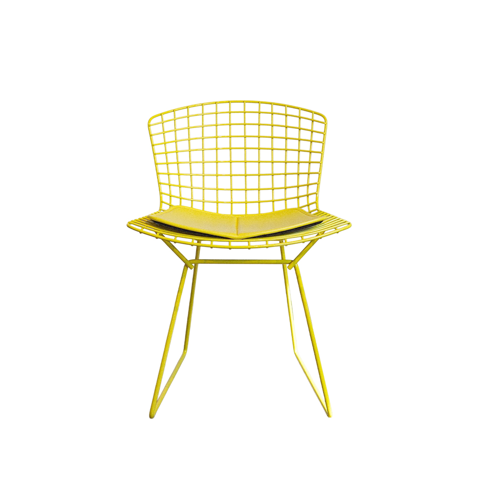 Knoll | Side Chair with Cushion (Yellow)