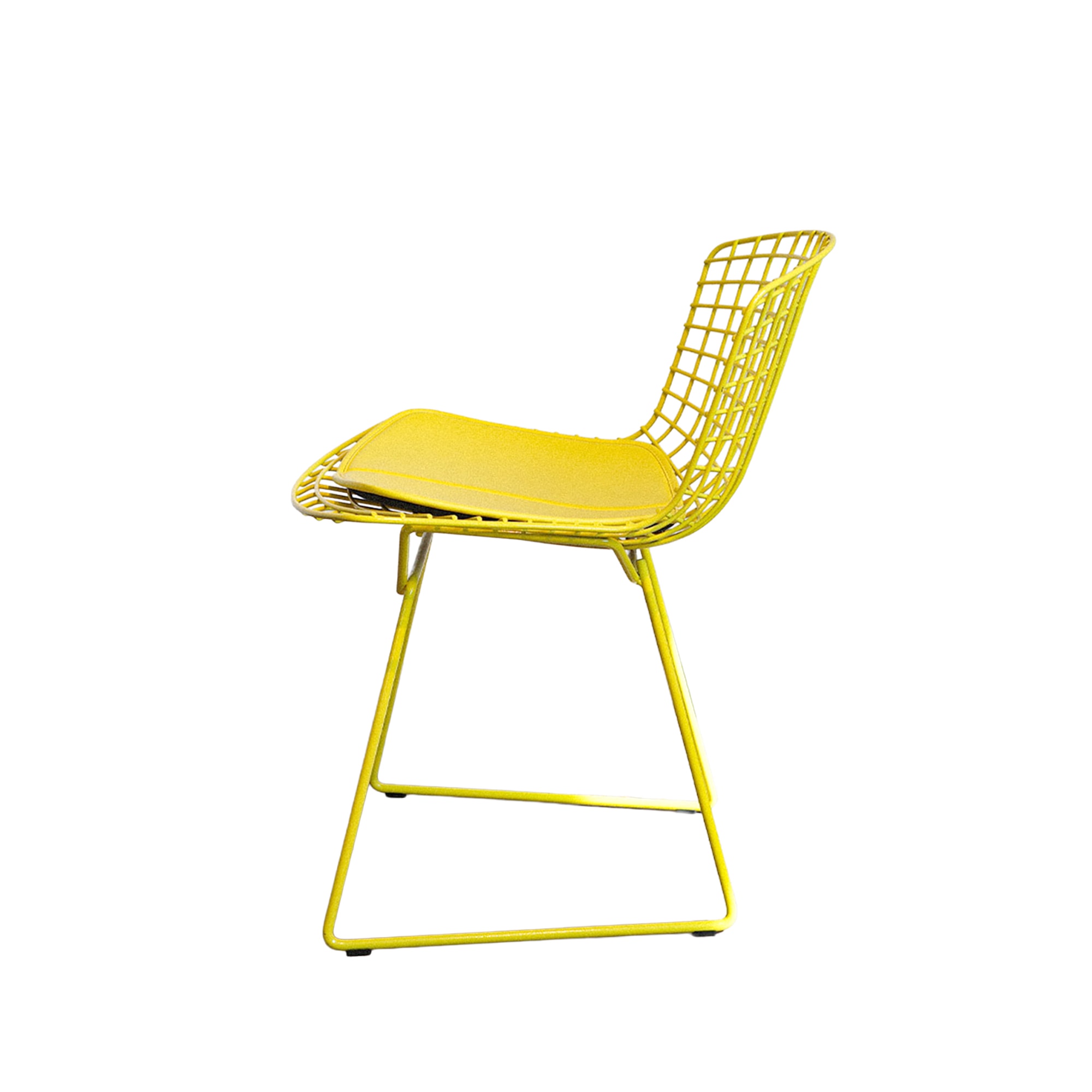 Knoll | Side Chair with Cushion (Yellow)