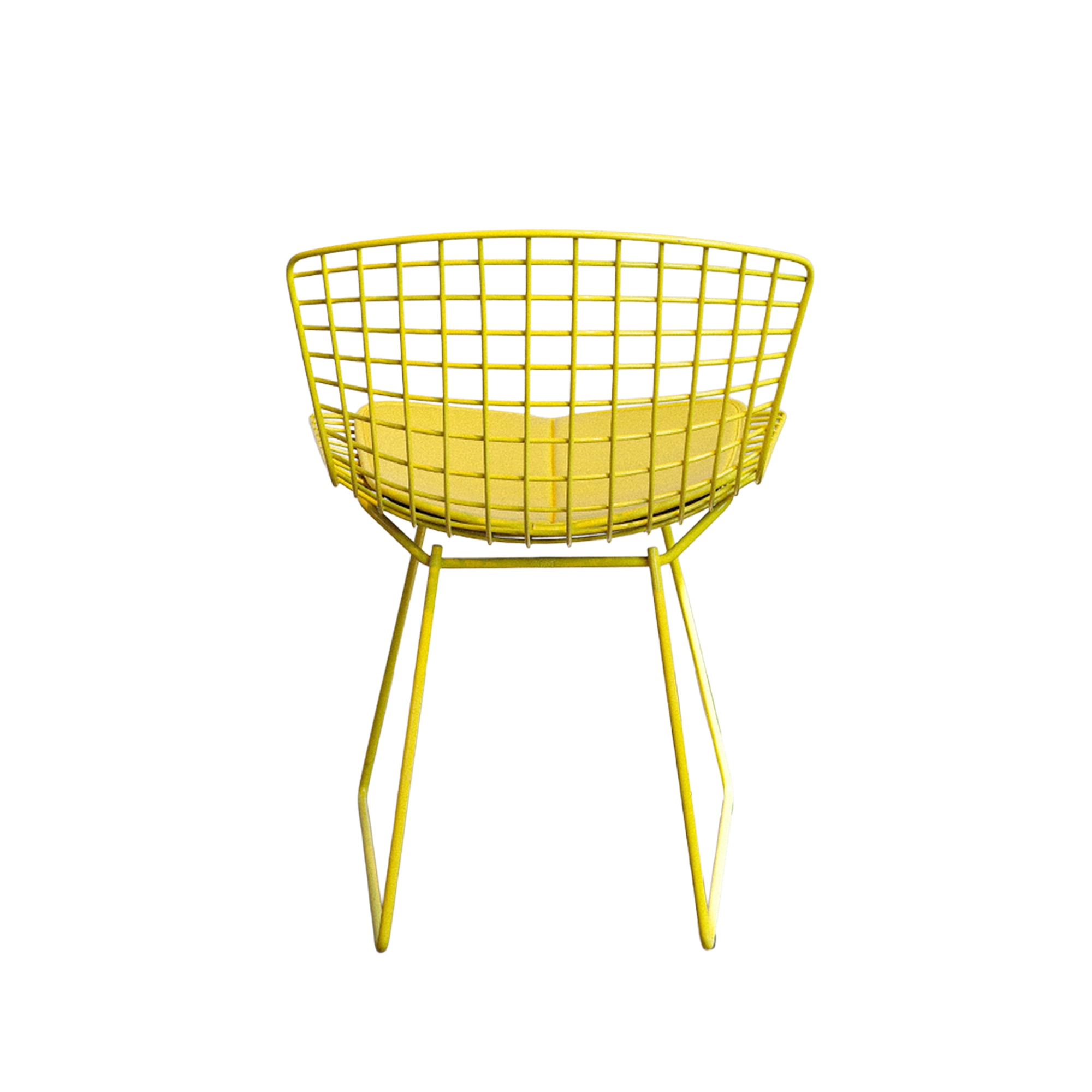 Knoll | Side Chair with Cushion (Yellow)