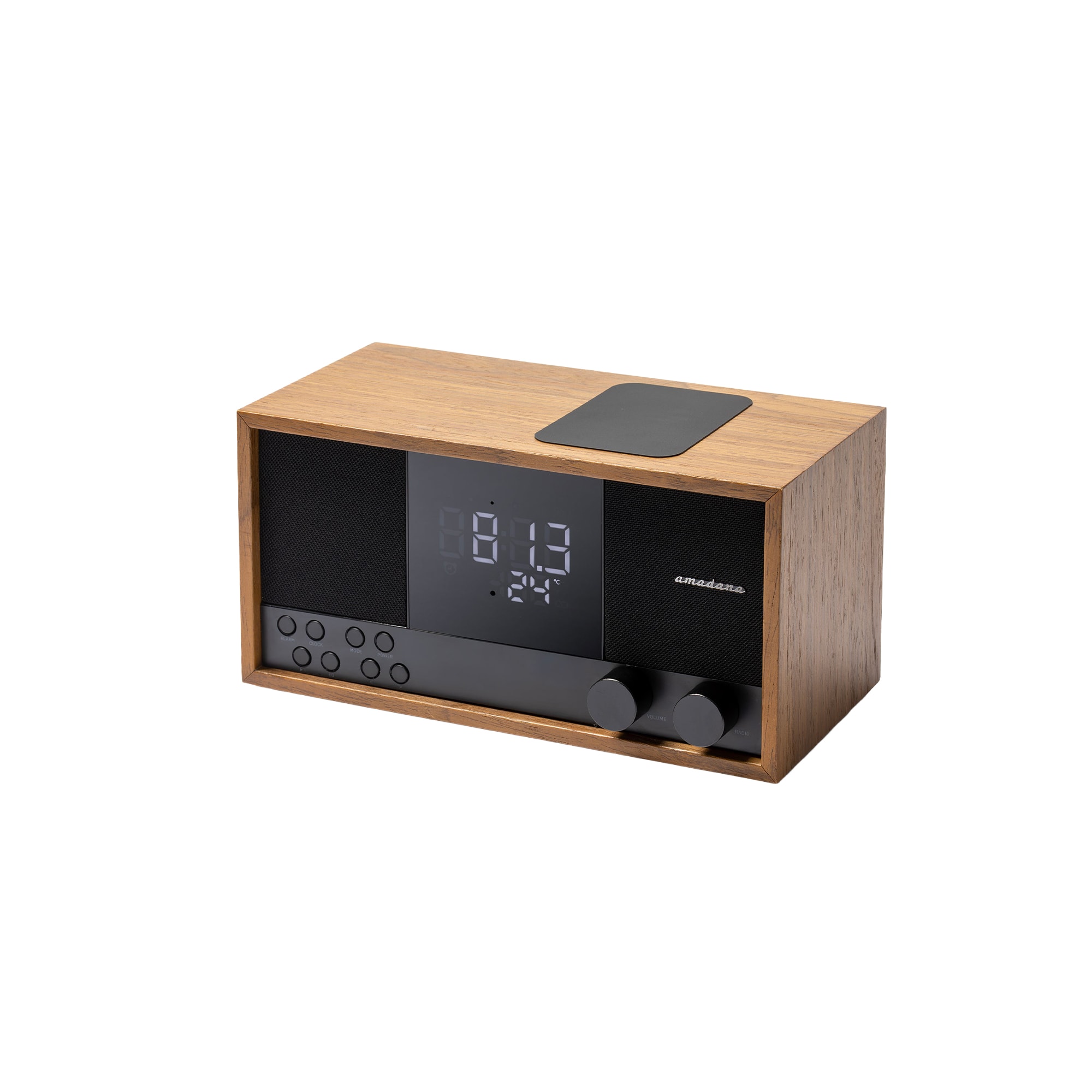 Amadana | PR-20 Wireless FM Clock Radio