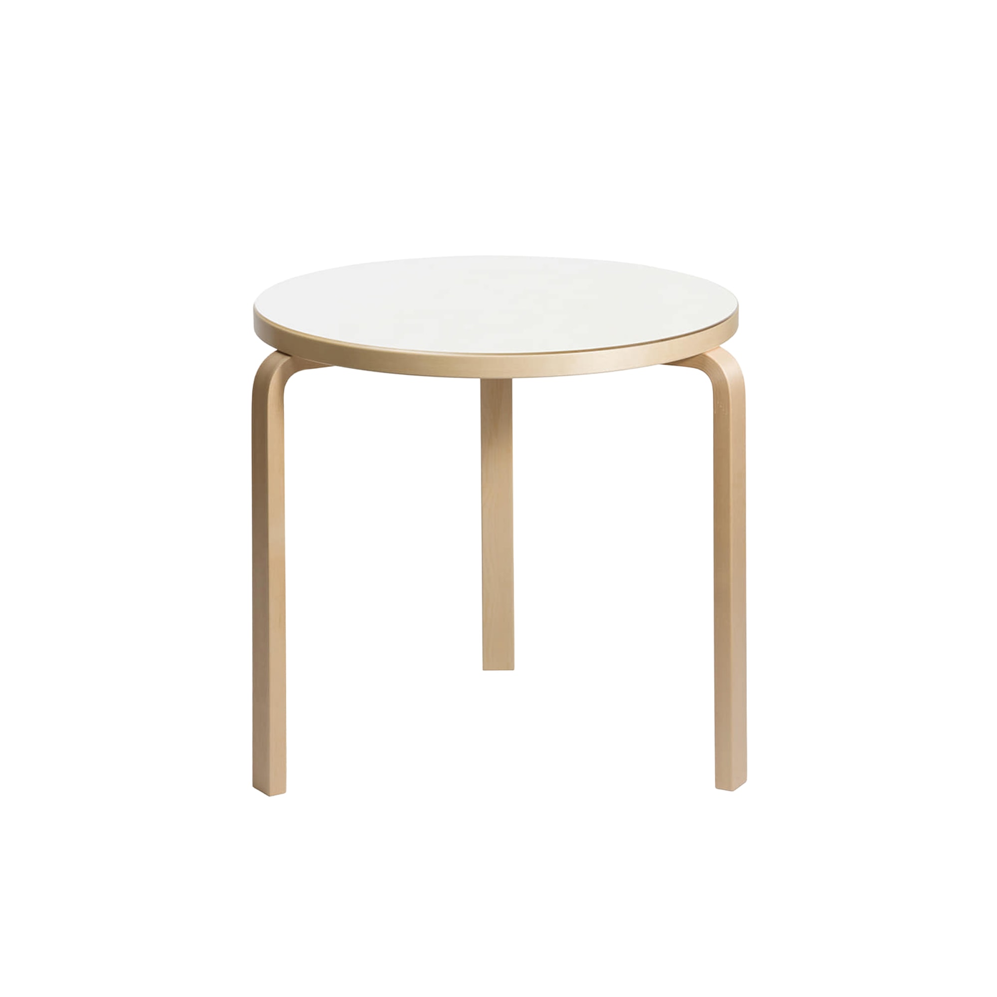 Artek | Aalto table 90B Ø75 White-Birch