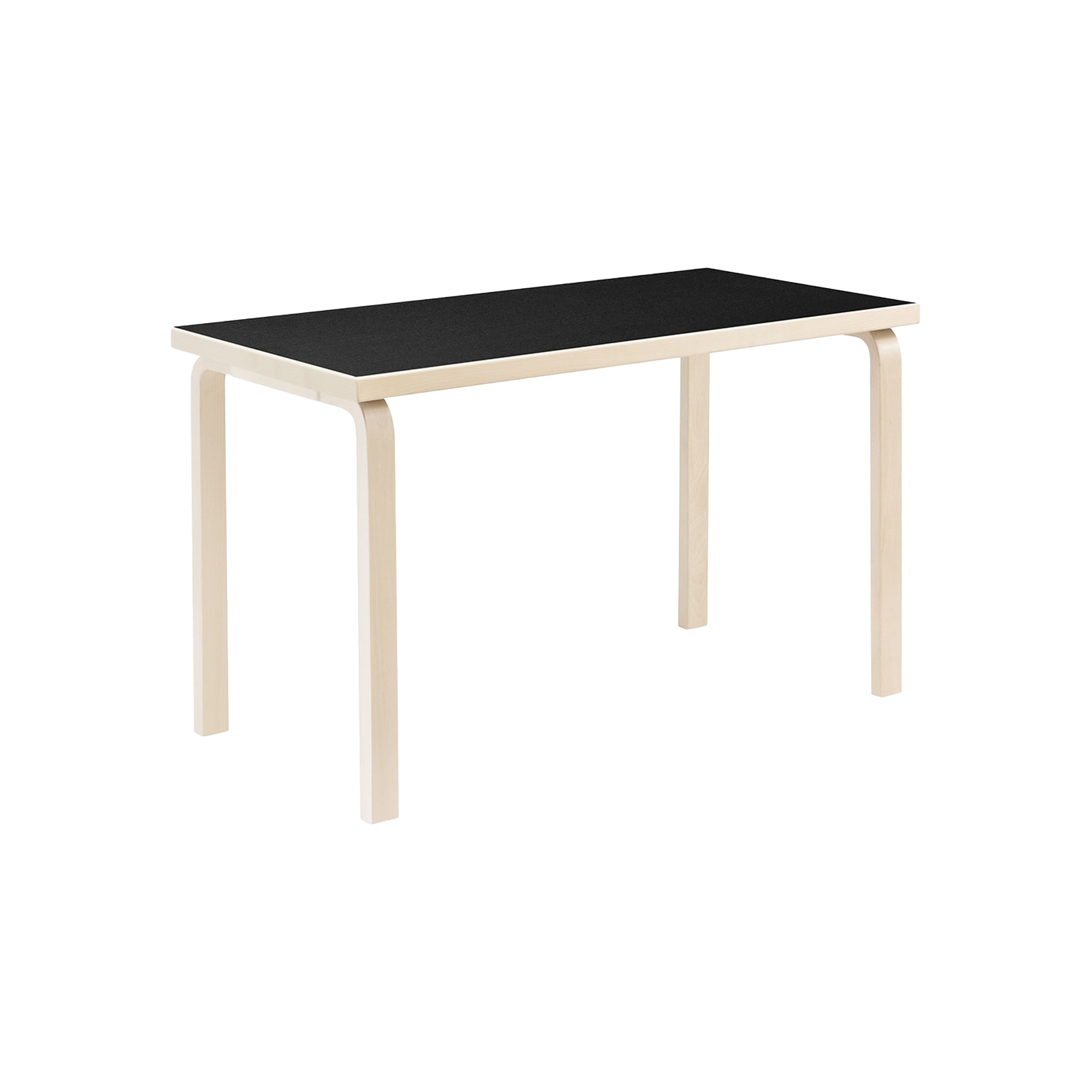 Artek | Aalto table 80A 120x60 Black-Birch