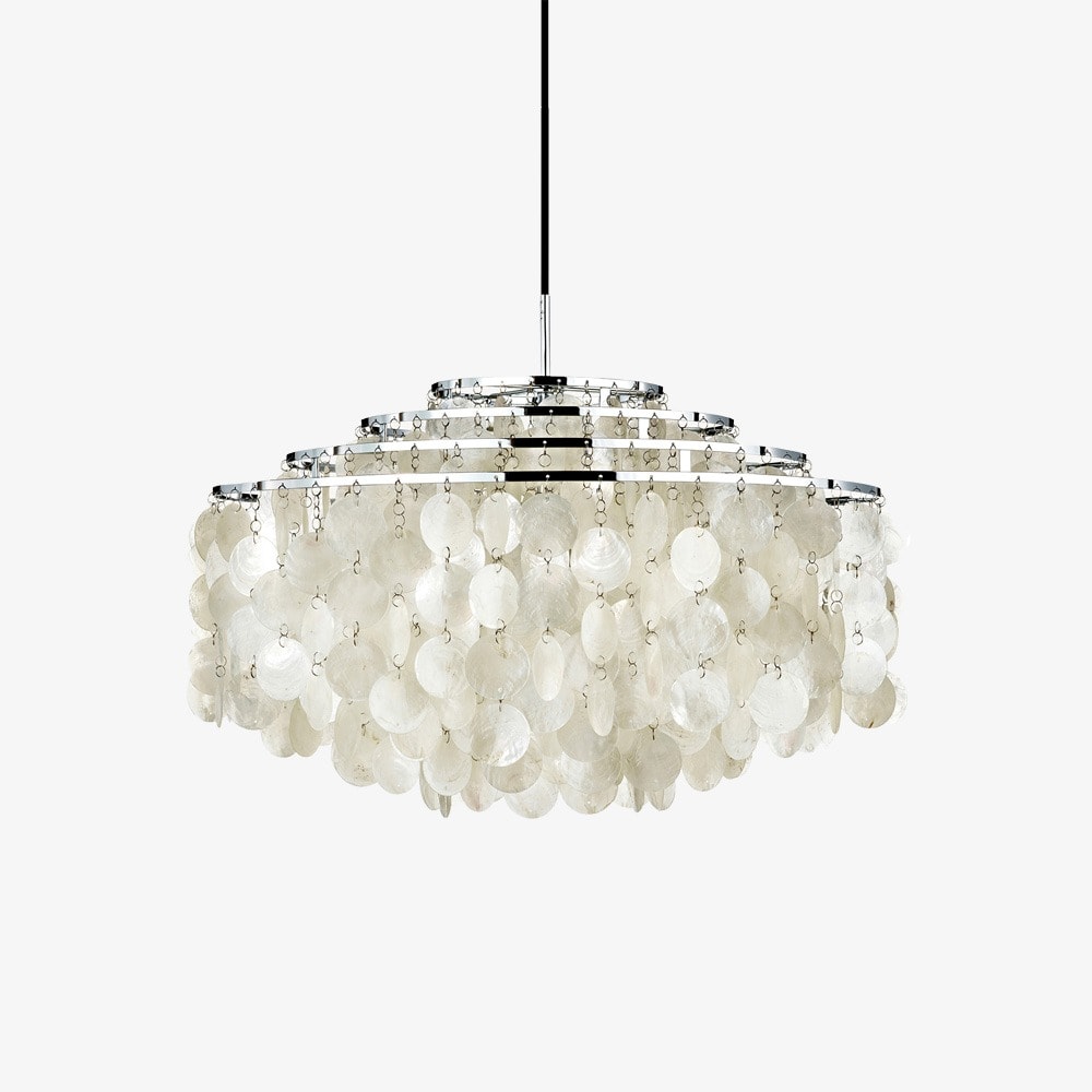 Verpan | FUN Pendant Lamp 10DM Chrome Ø57