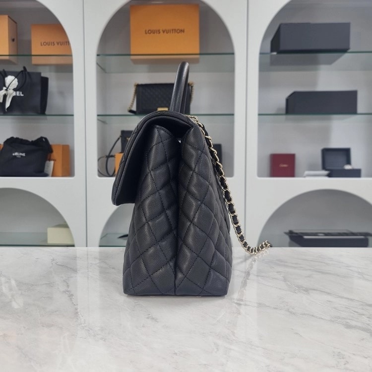 샤넬 | Coco Handle Flap Bag Large