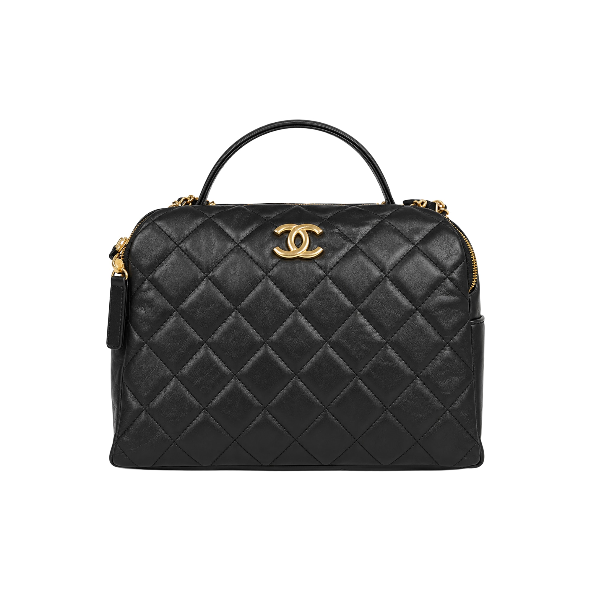 샤넬 | Top Handle Bowling Bag