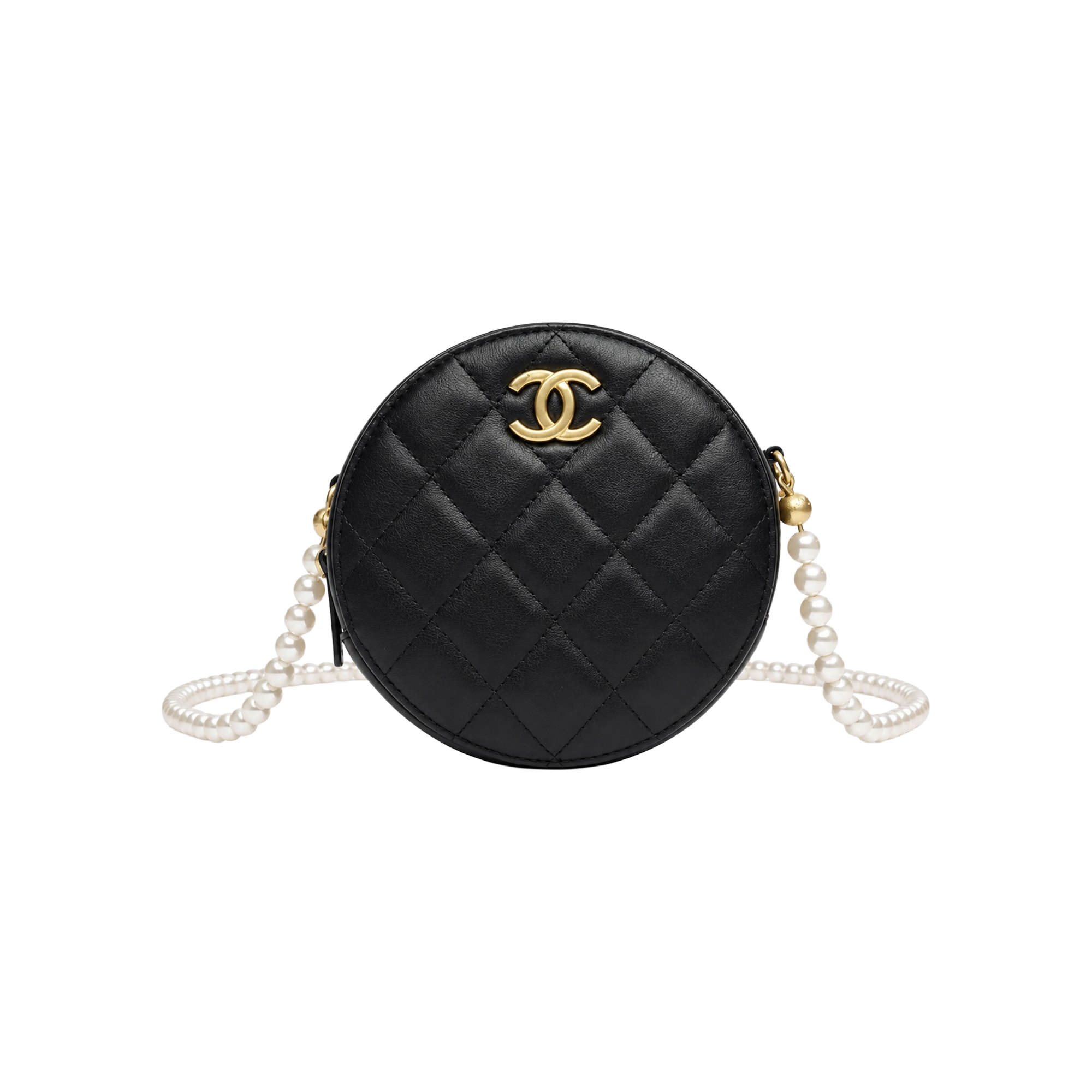 샤넬 | Chanel Pearl Round Clutch