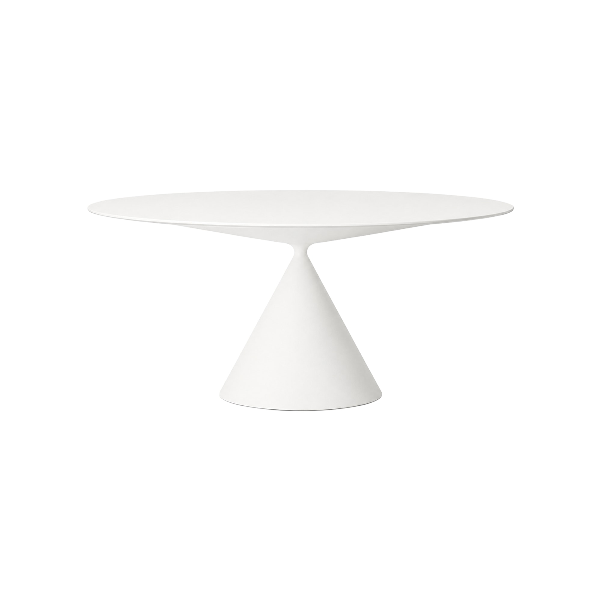Desalto | Clay Oval Table 200 (D61 White Concrete)