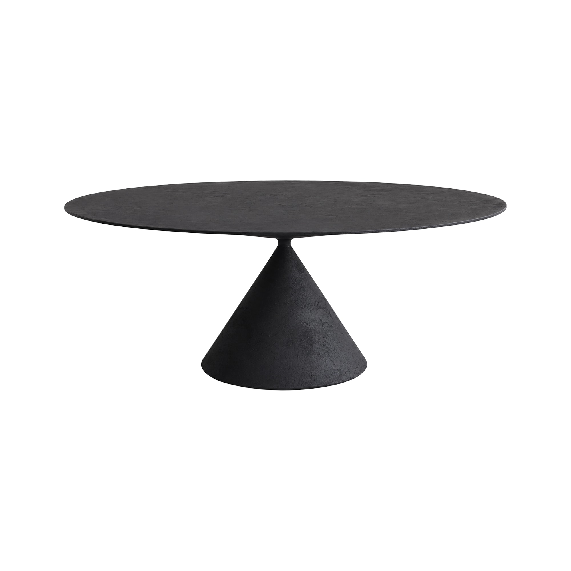 Desalto | Clay Oval Table 200 (D66 Black Concrete)