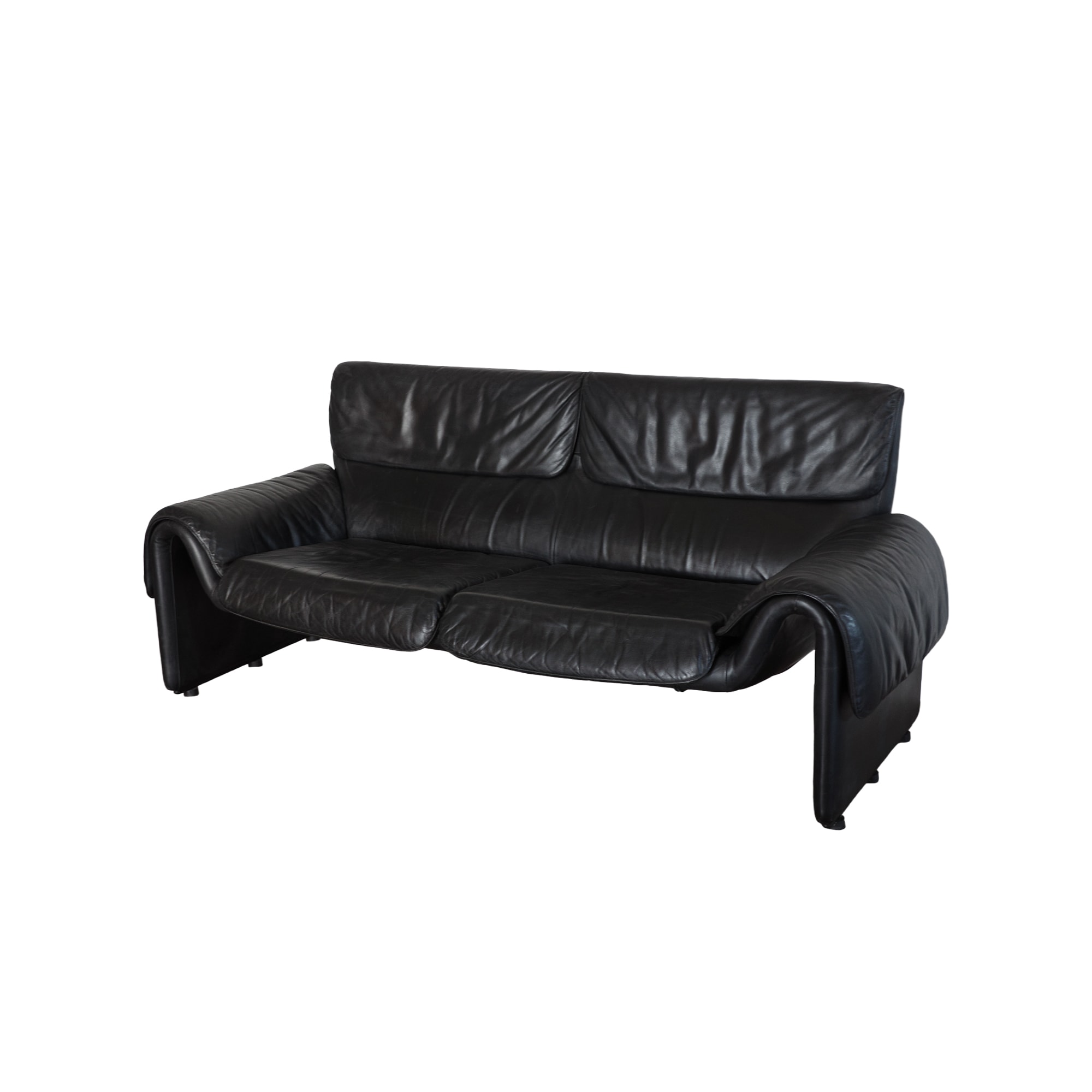 De Sene | Black DS-2011 Sofa