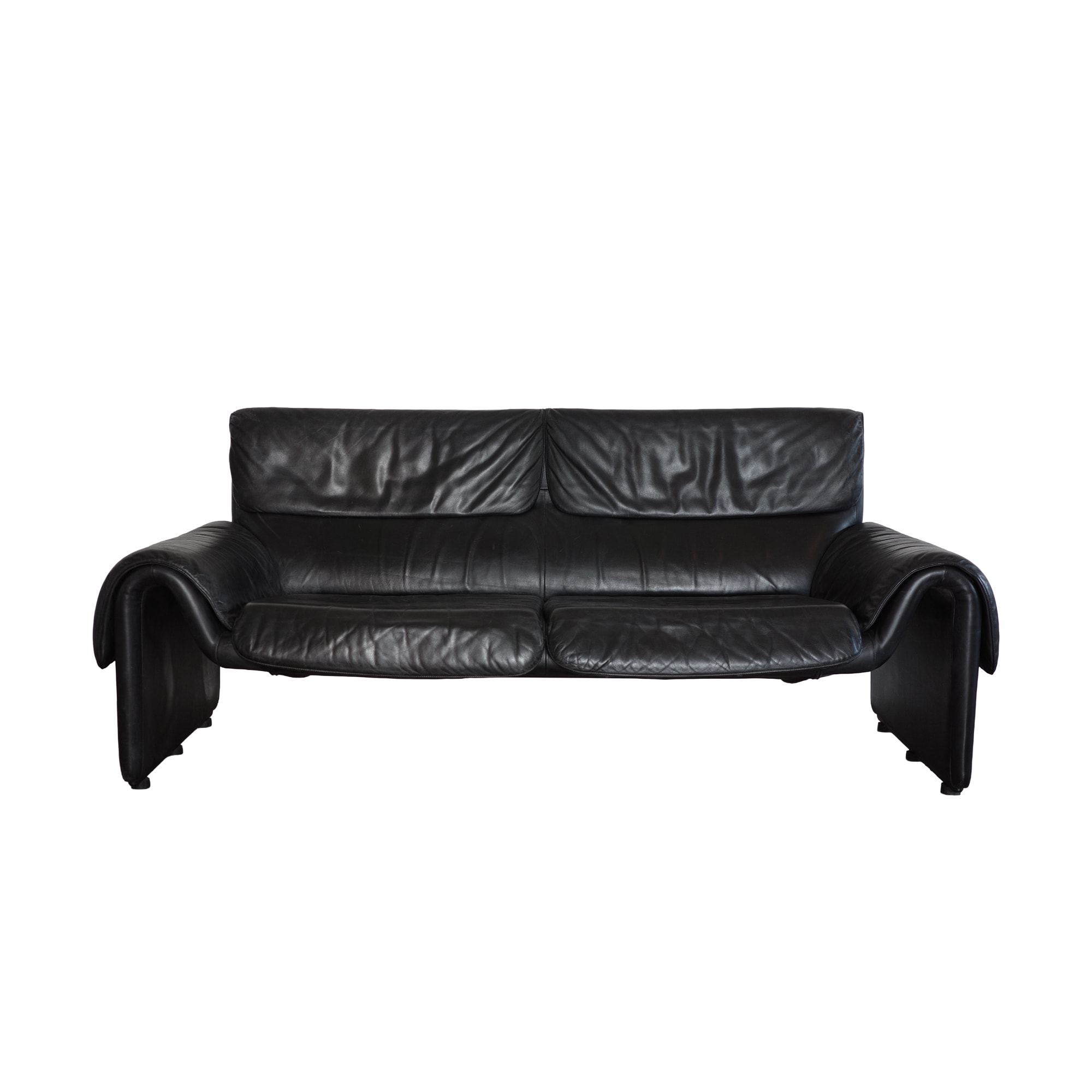 De Sene | Black DS-2011 Sofa