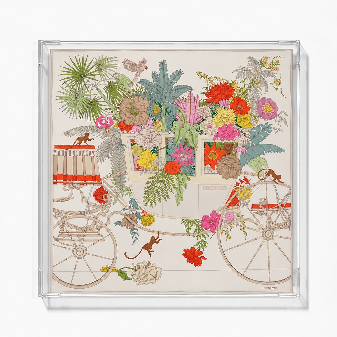 SCARF FRAME | La Nature en Voyage (아크릴 액자 | 90cm)