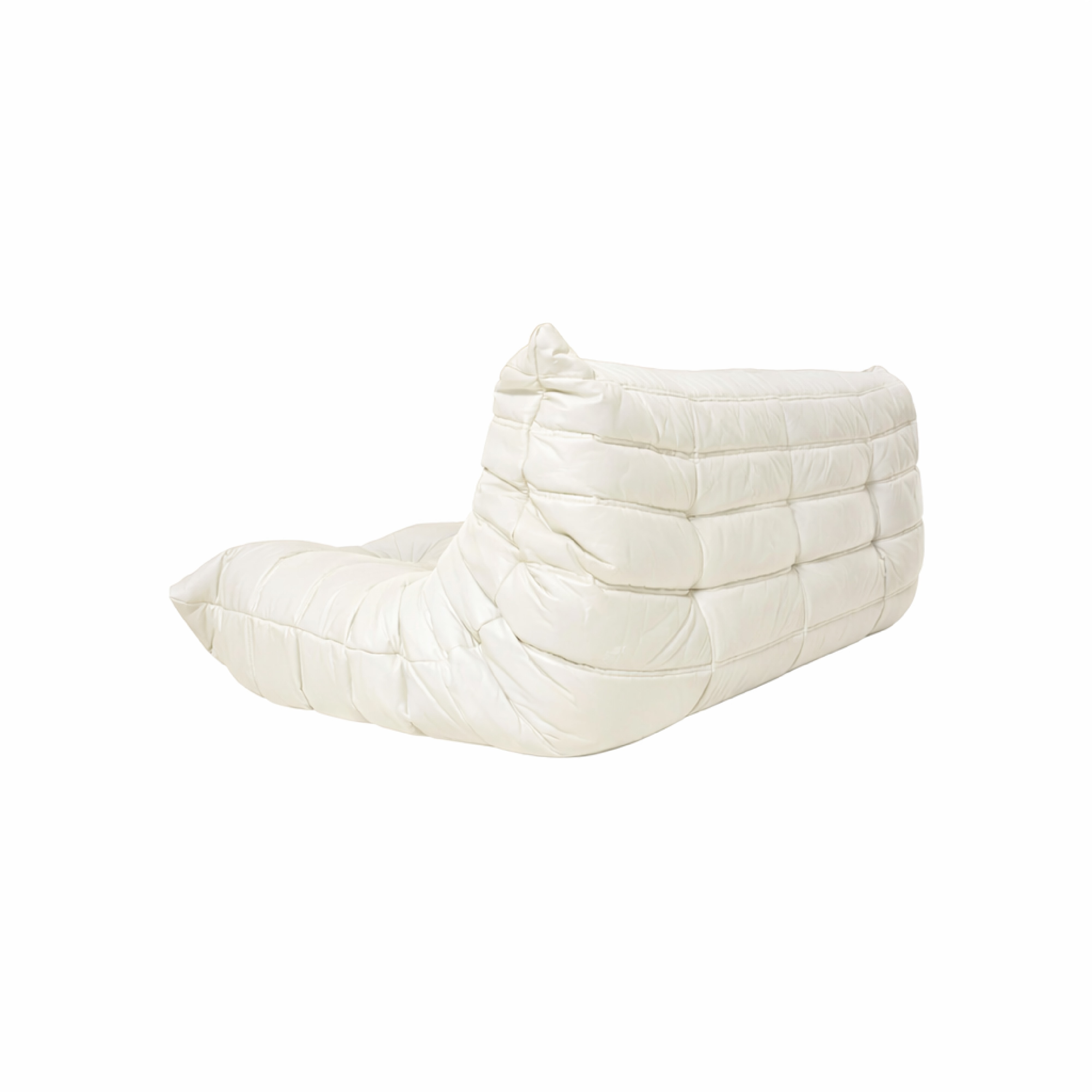 토고소파 | White Leather Togo 3-Seat Sofa