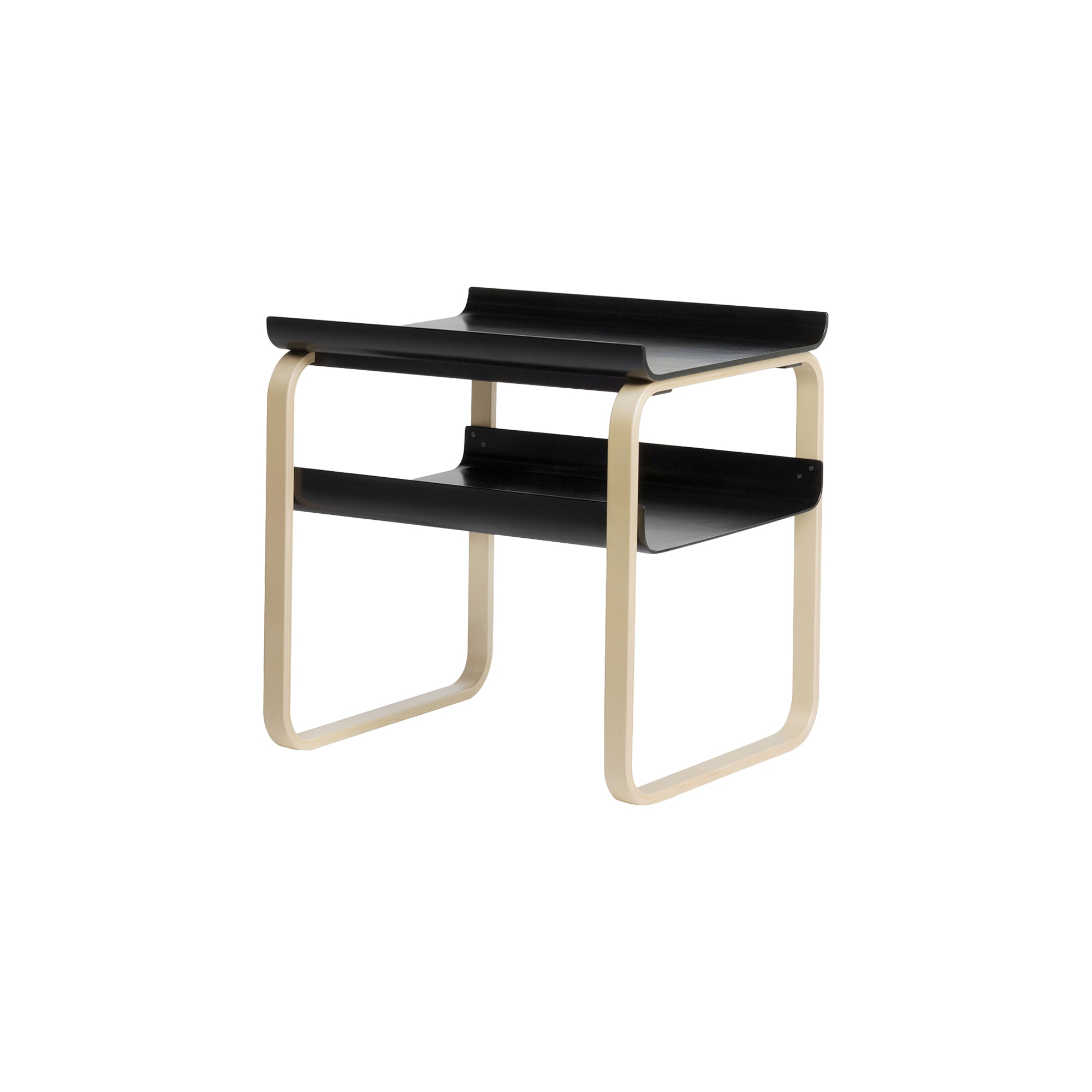 Artek | Side Table 915 - Plywood Coffee Table (Black Lacquer)