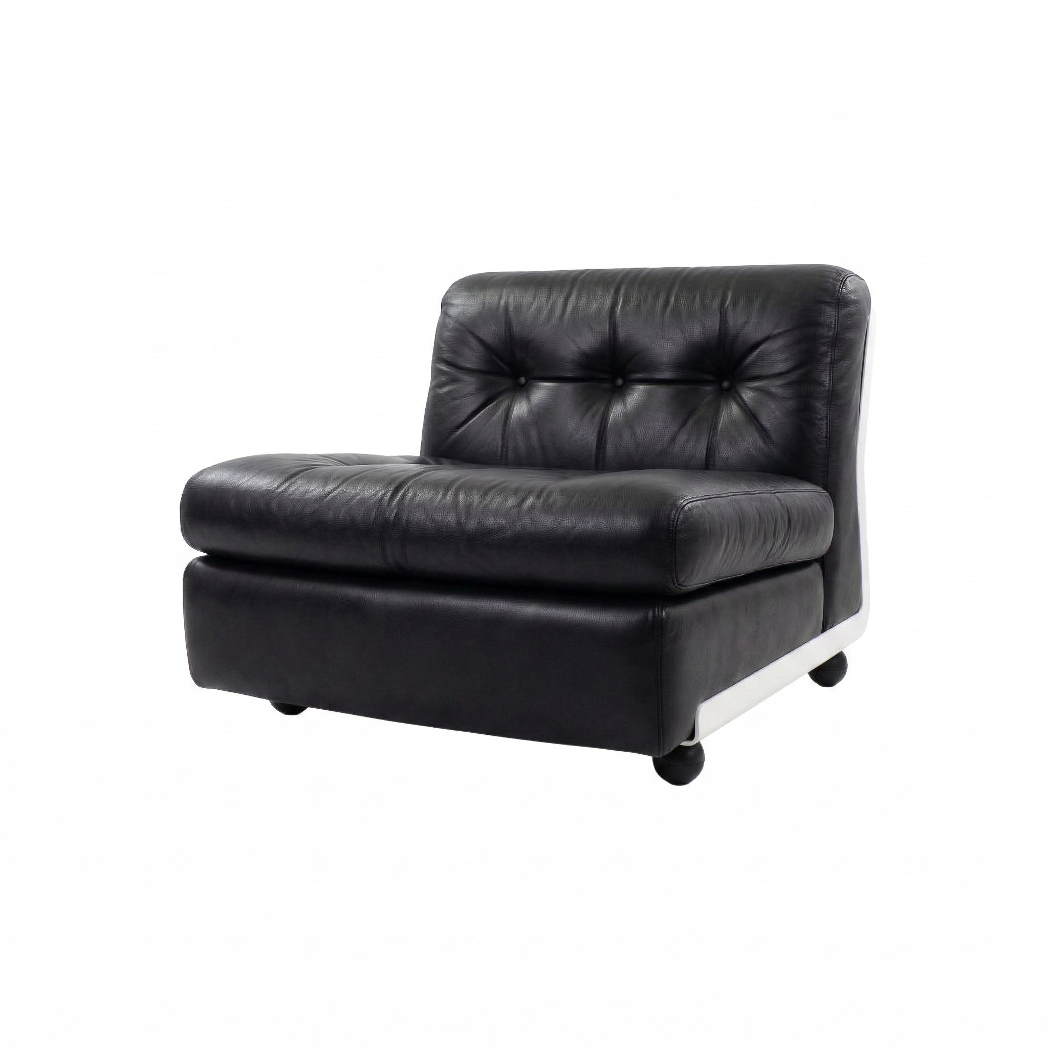 비앤비이탈리아 B&B Italia | Amanta Sofa (Vintage Premium Black Leather)