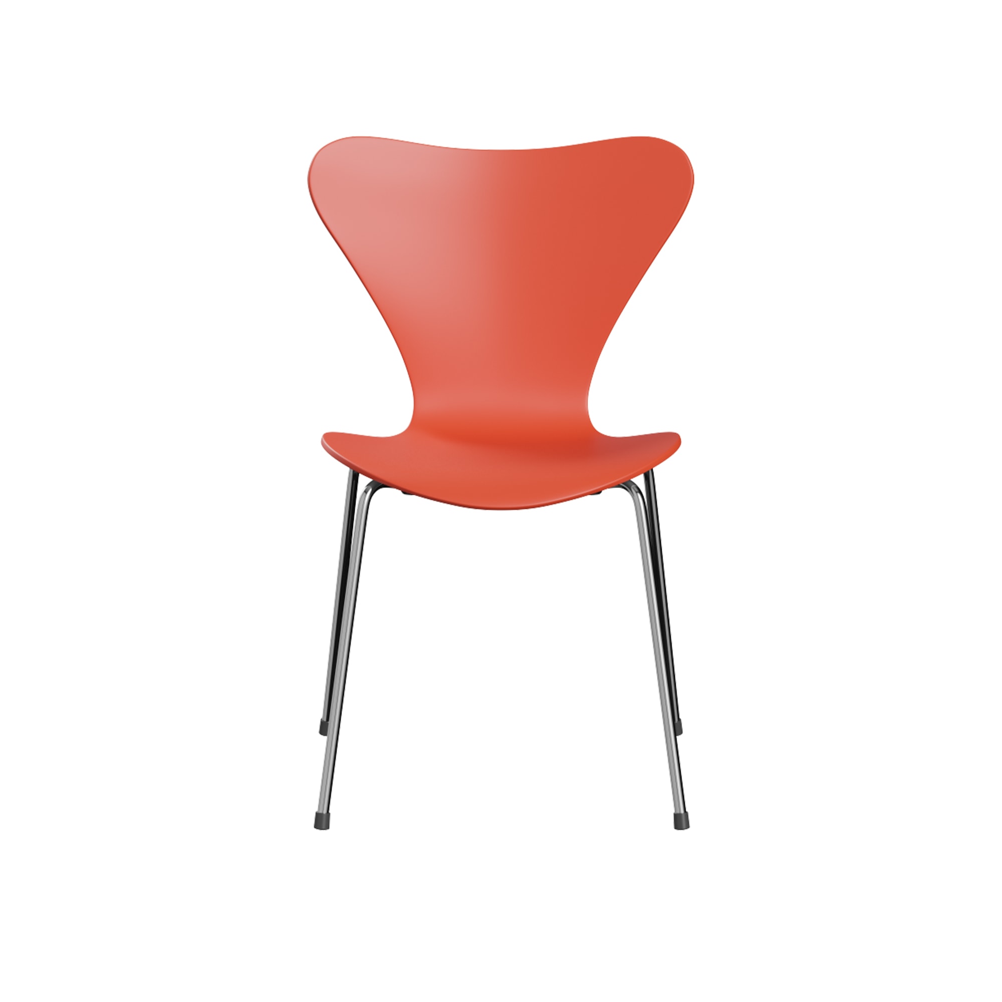 Fritz Hansen | Series 7™ Chair 3107 (Panton 100 Orange)