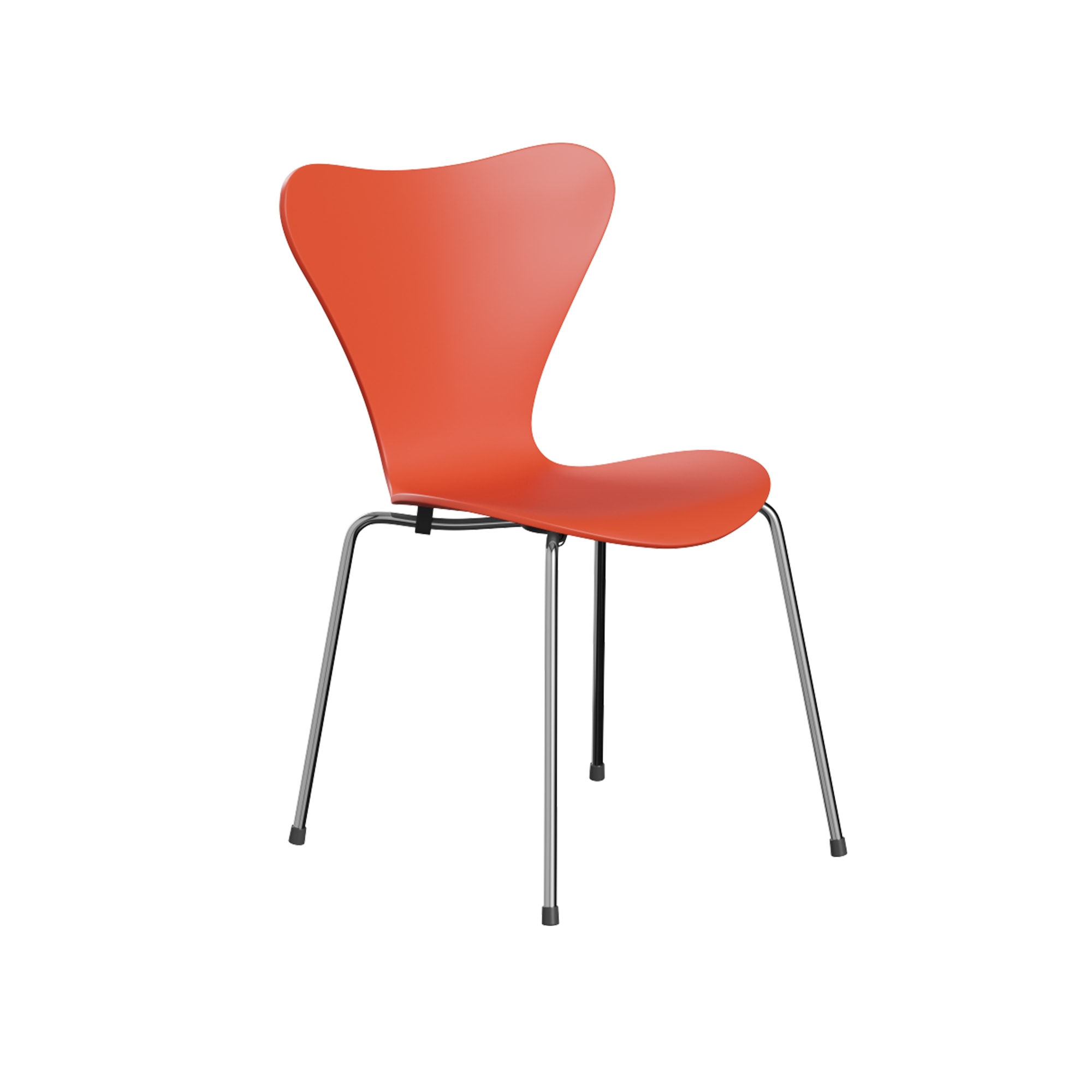 Fritz Hansen | Series 7™ Chair 3107 (Panton 100 Orange)
