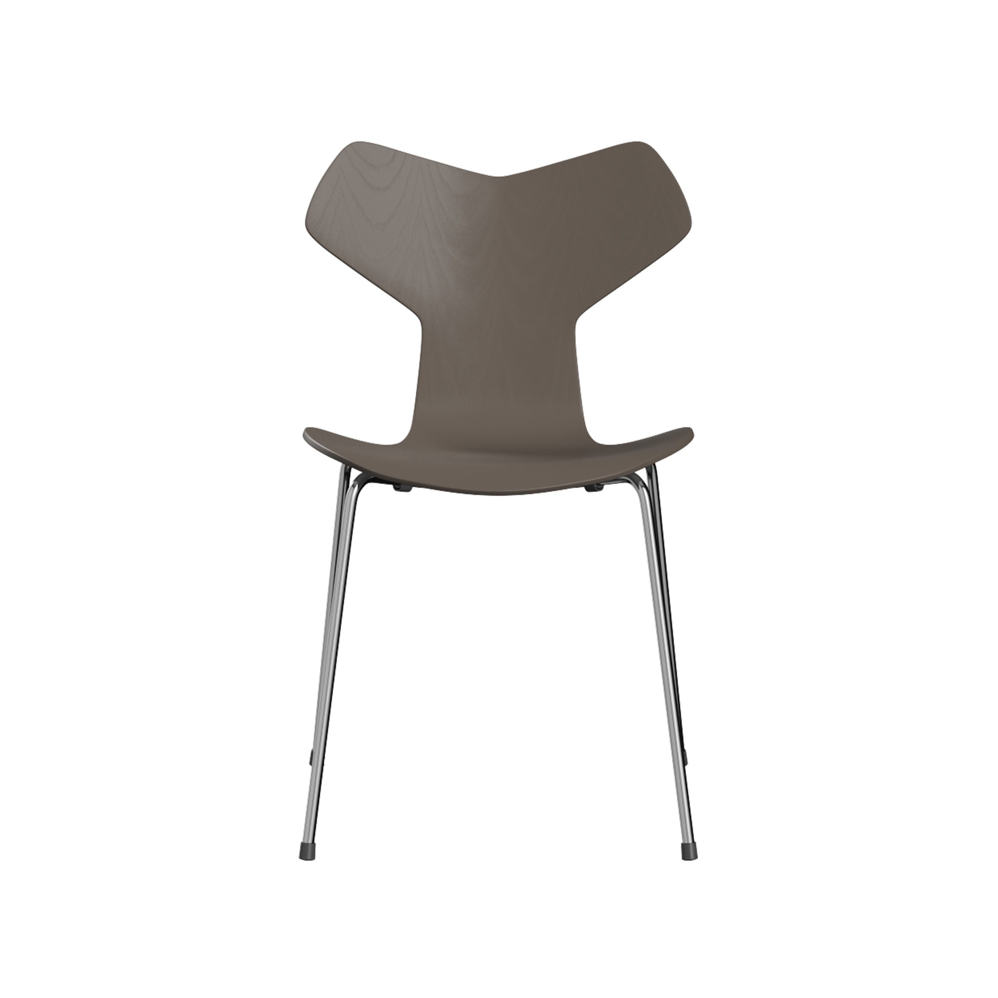 Fritz Hansen | Grand Prix™ 3130 Chair (Coloured Veneer | Ash/Deep Clay 145)