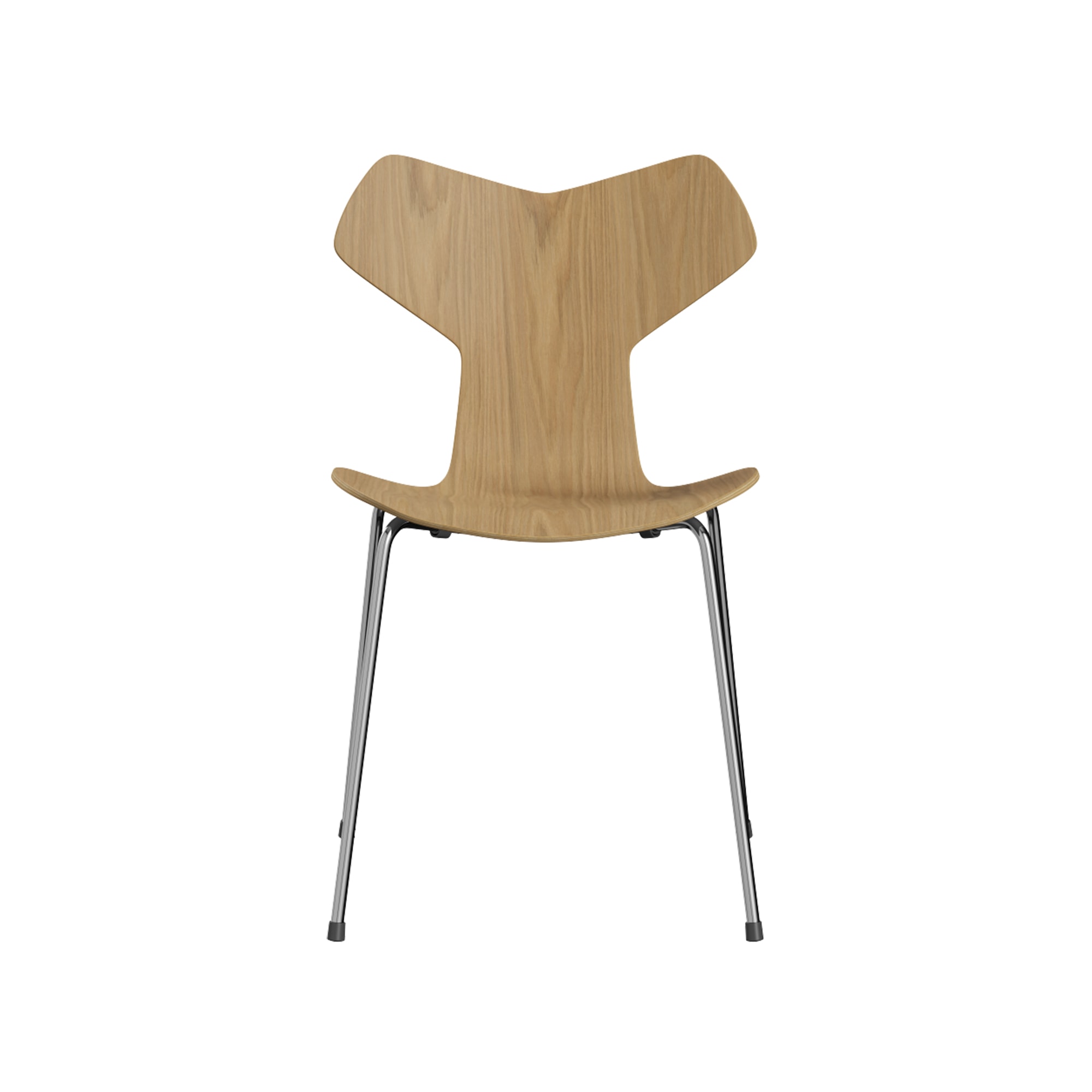 Fritz Hansen | Grand Prix™ 3130 Chair (Clear Lacquered Oak Veneer)