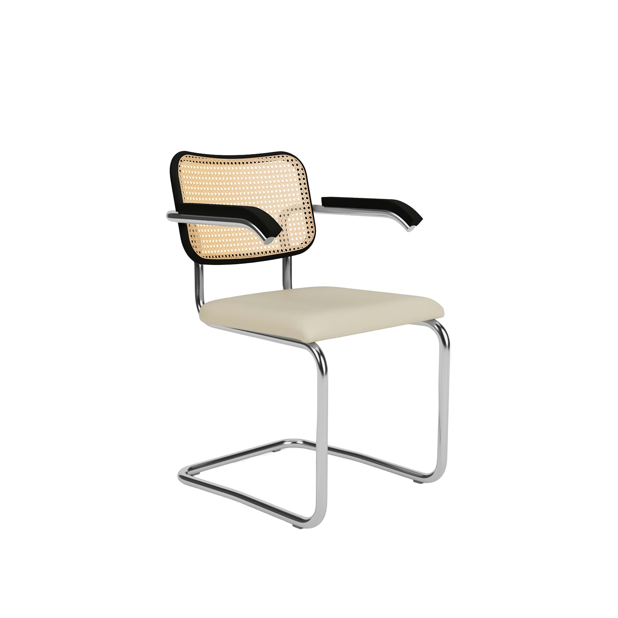 Knoll | Cesca Armchair (Black Frame)