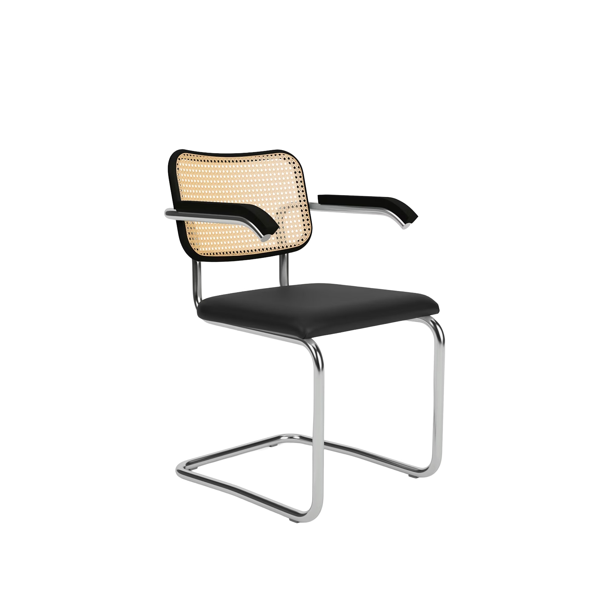 Knoll | Cesca Armchair (Black Frame)