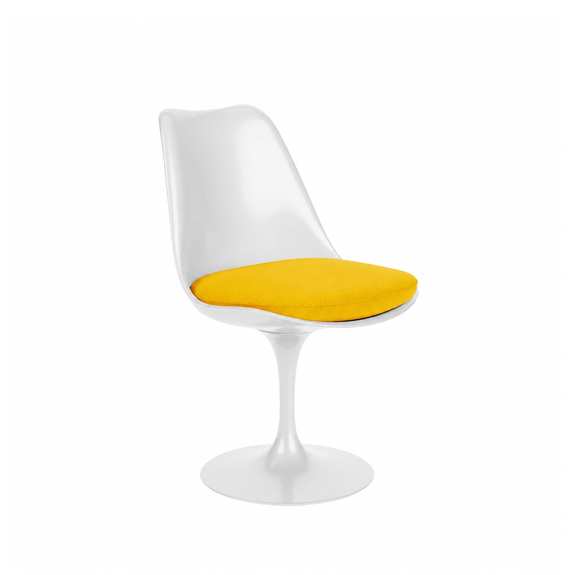 Knoll | Tulip Side Chair (Yellow)