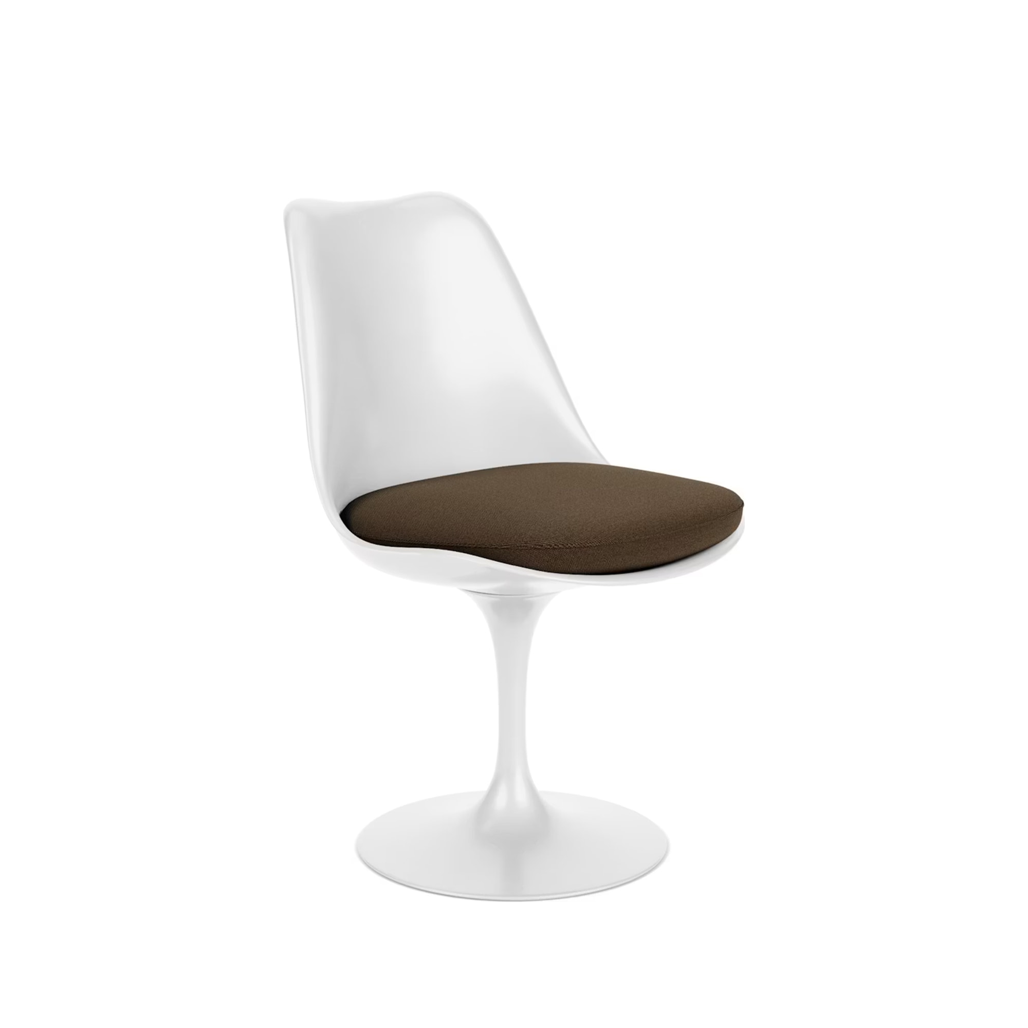 Knoll | Tulip Side Chair (Brown)