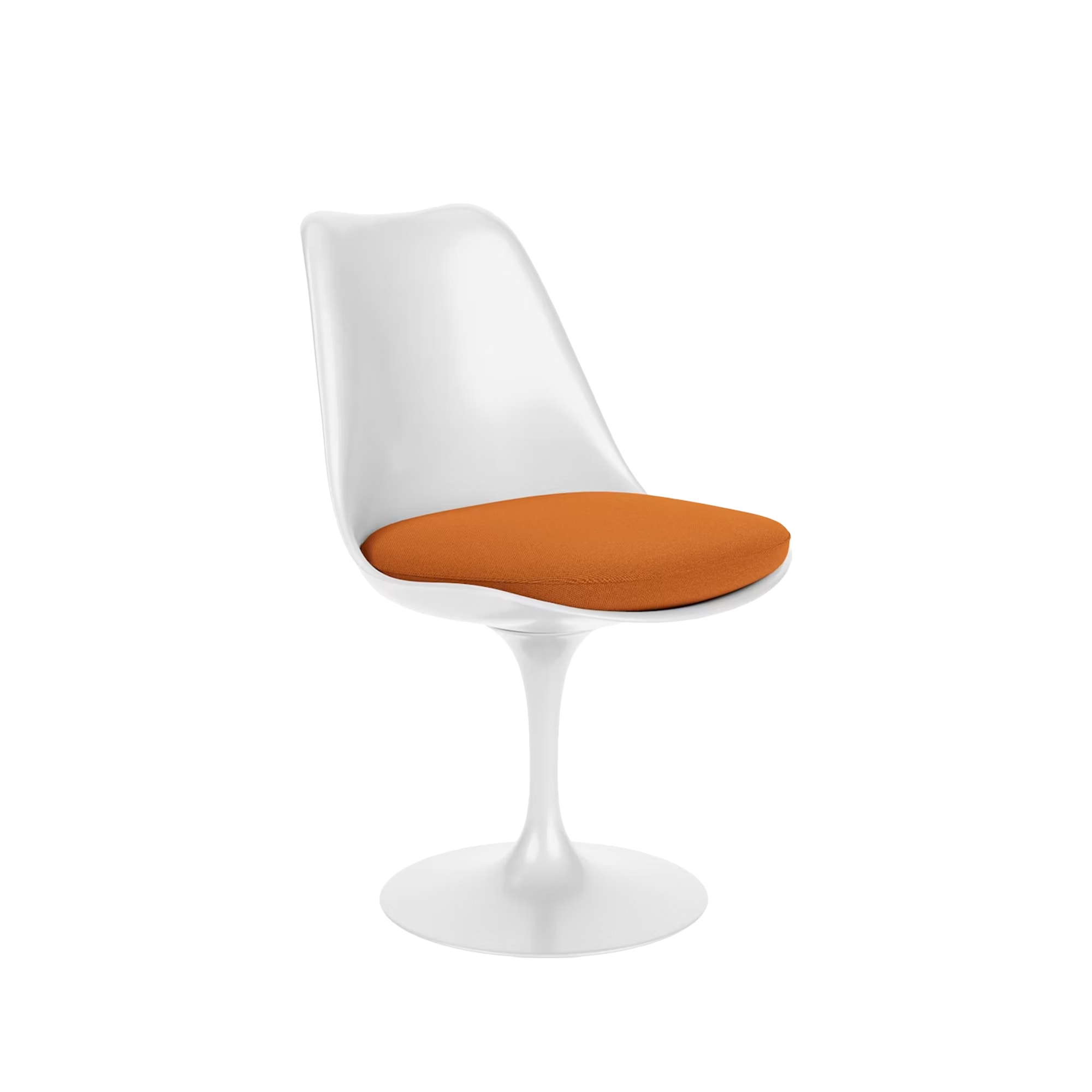 Knoll | Tulip Side Chair (Orange)