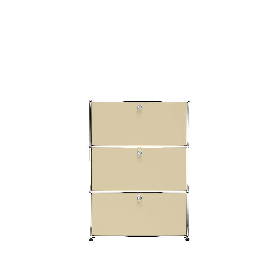 USM Haller | 1x3 Module Highboard (USM Begie)